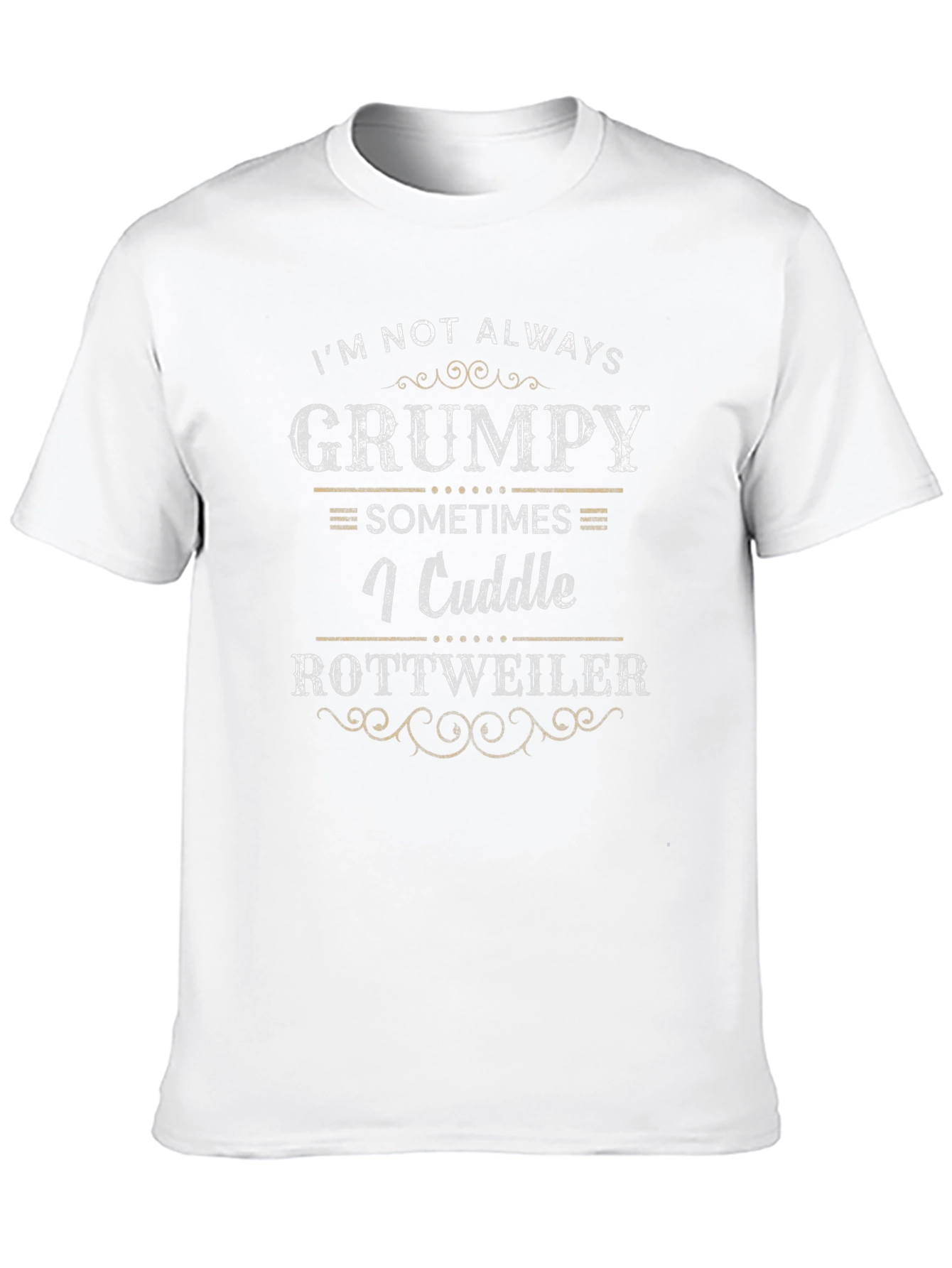 Grumpy Rottweiler Cuddle T-Shirt