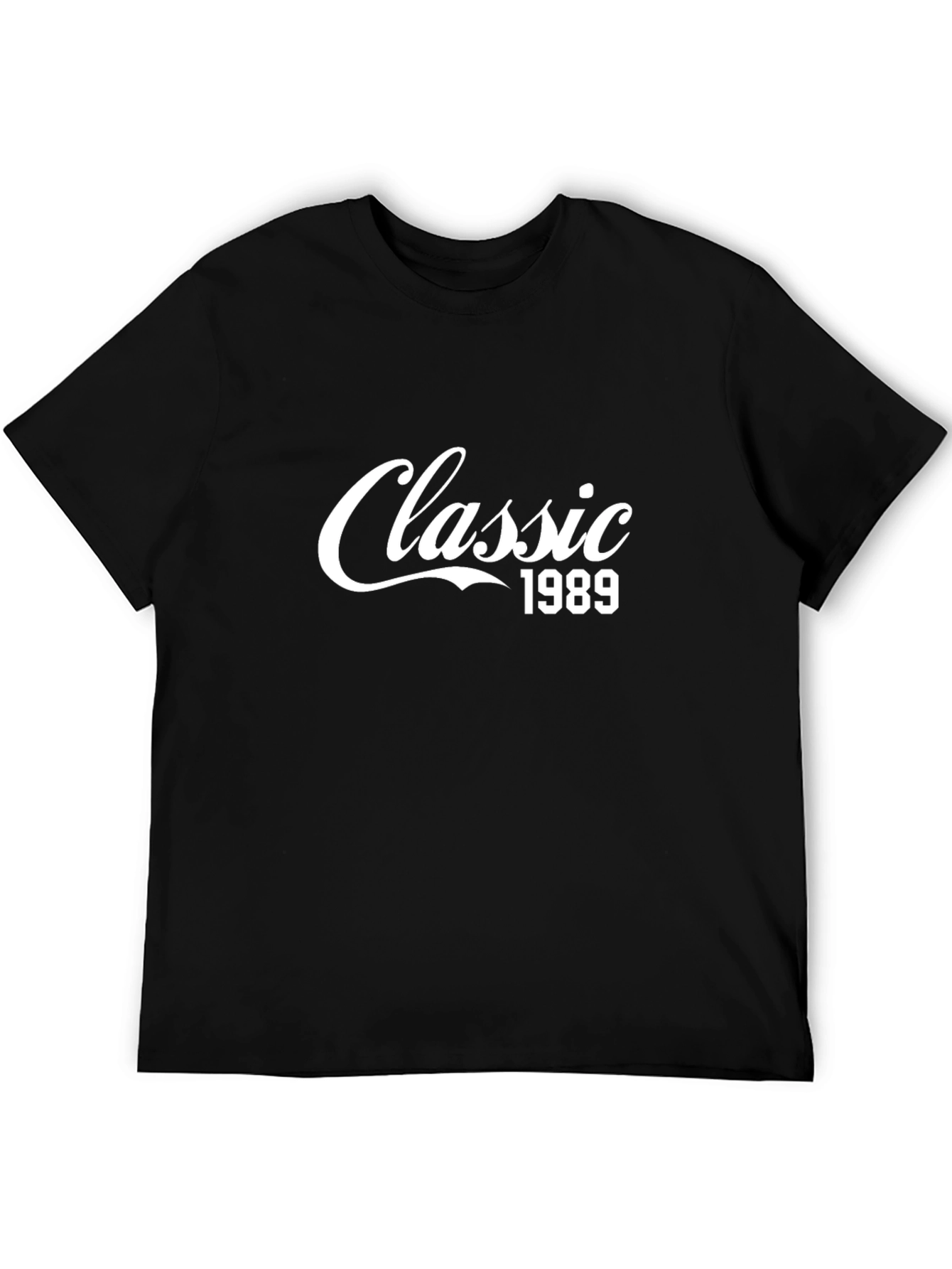 Classic 1989 Graphic Tee - Retro Style Birthday Shirt