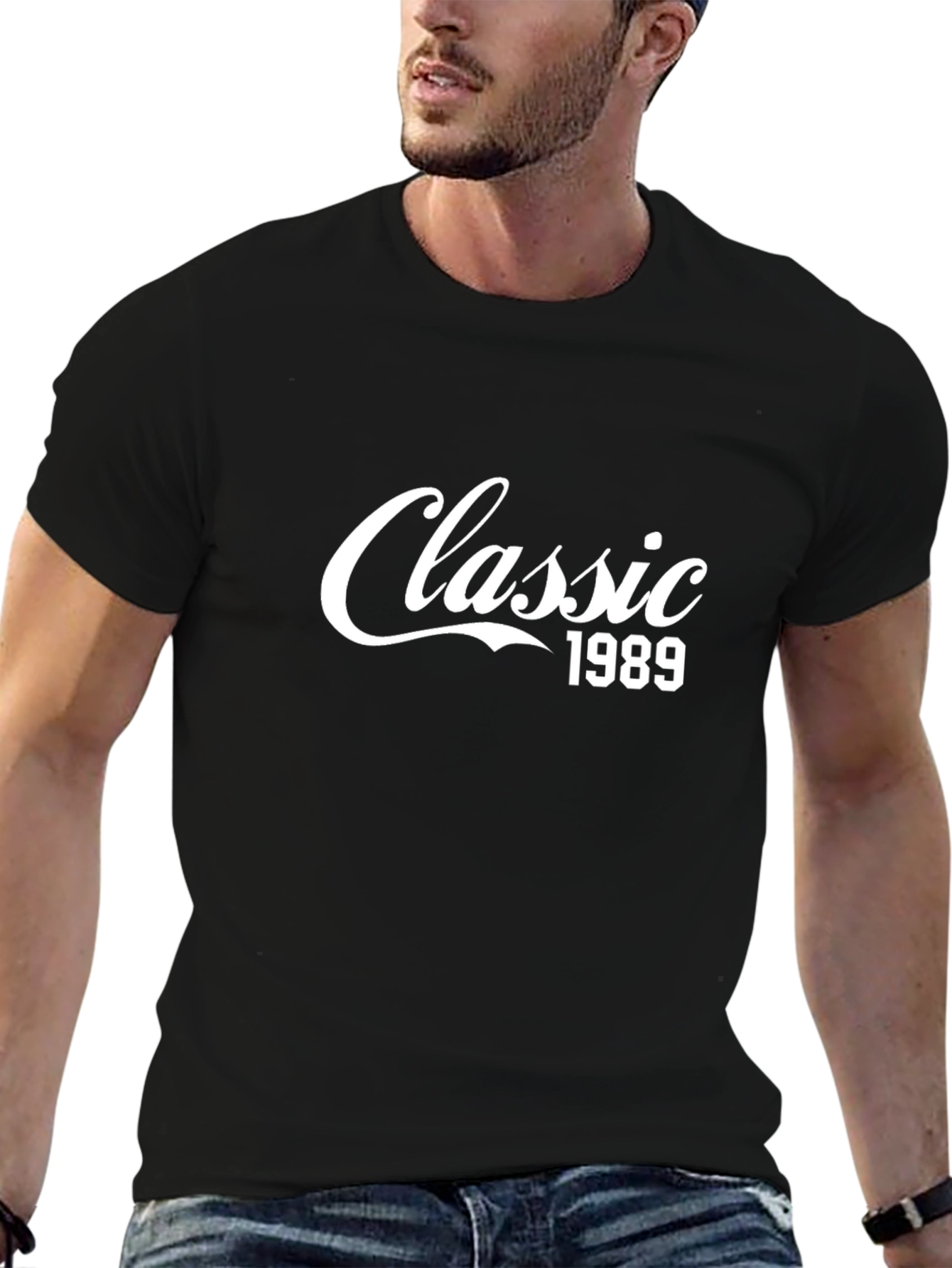 Classic 1989 Graphic Tee - Retro Style Birthday Shirt