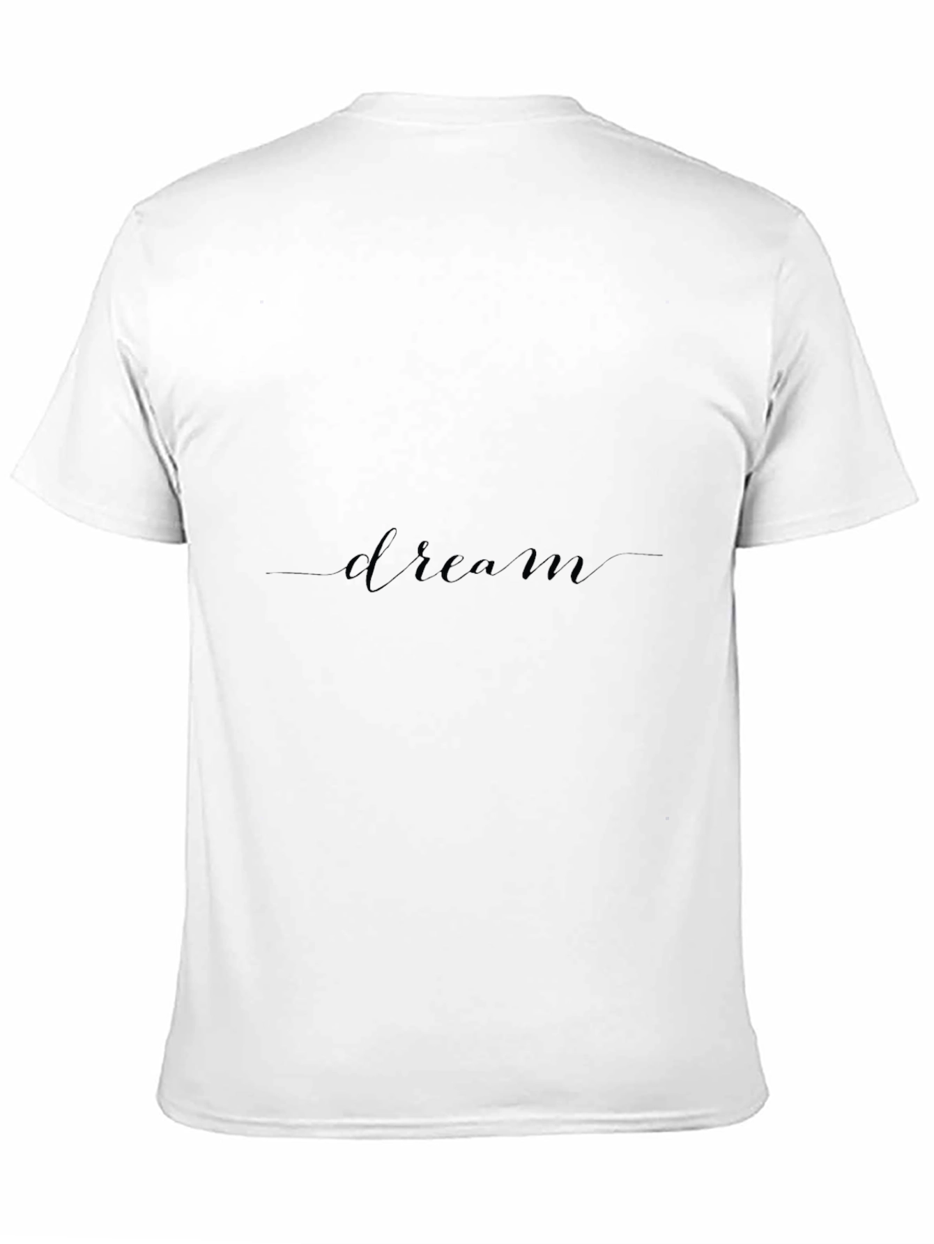 Dream Tee - Black Crew Neck T-Shirt