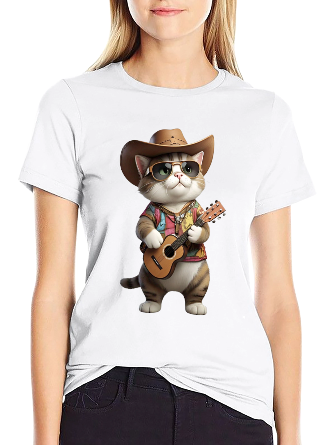 Cool Cat Cowboy T-Shirt