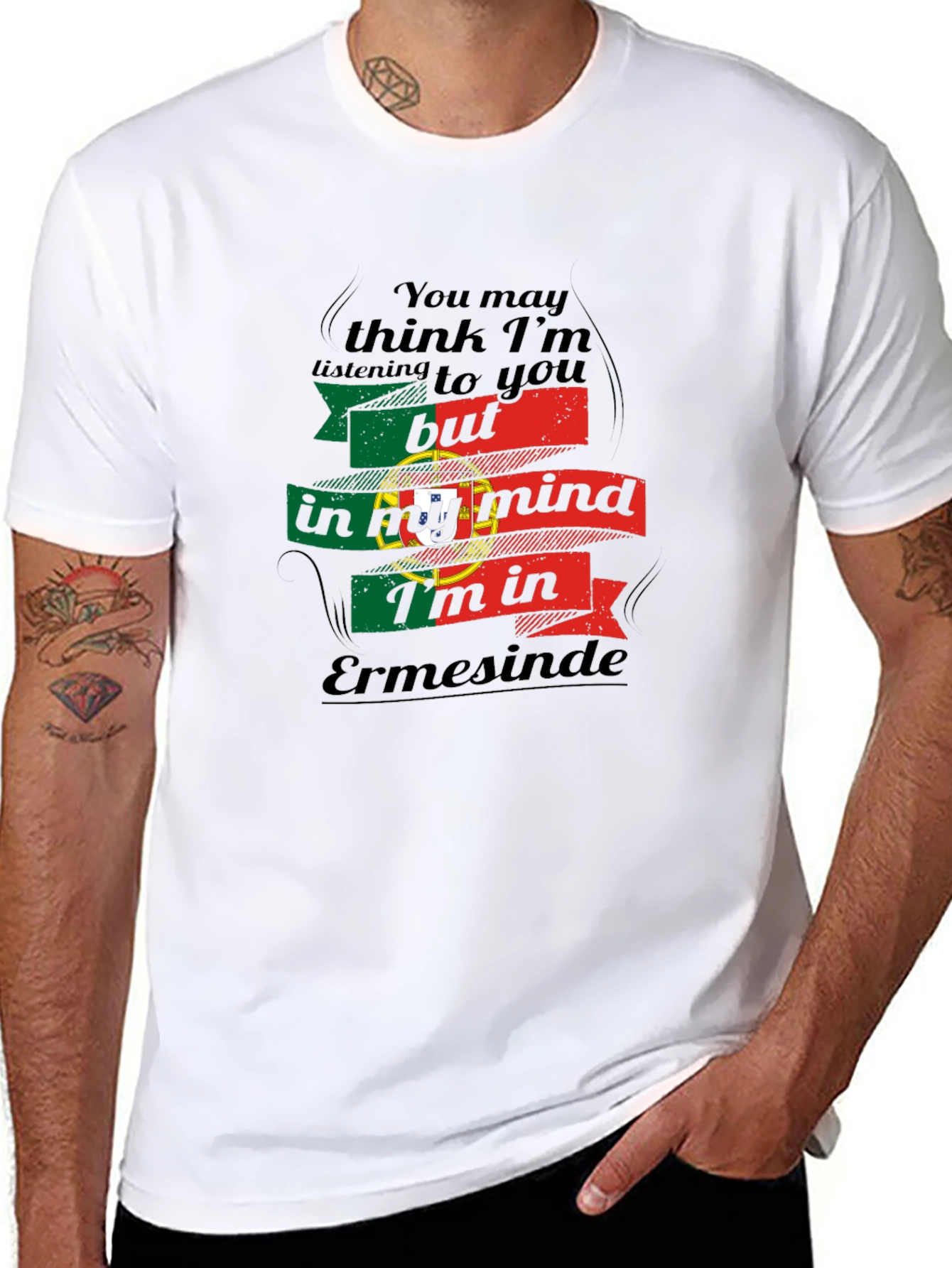 Ermesinde Mind T-Shirt - Portugal Pride
