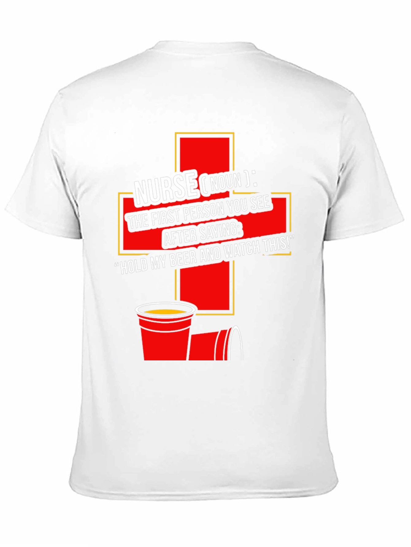 Nurse Definition Graphic Tee - Beer Humor