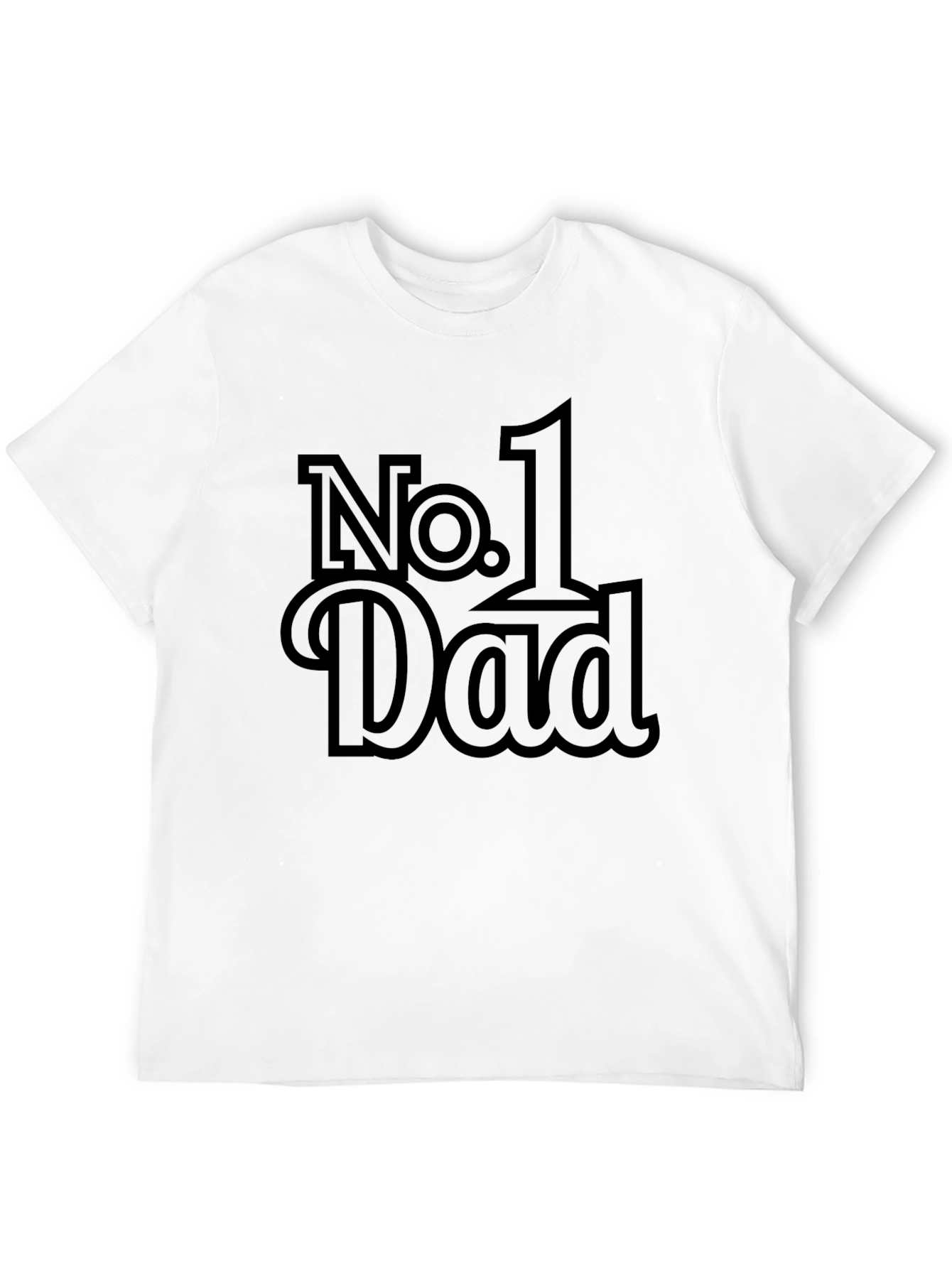 No. 1 Dad T-Shirt - Fathers Day Gift