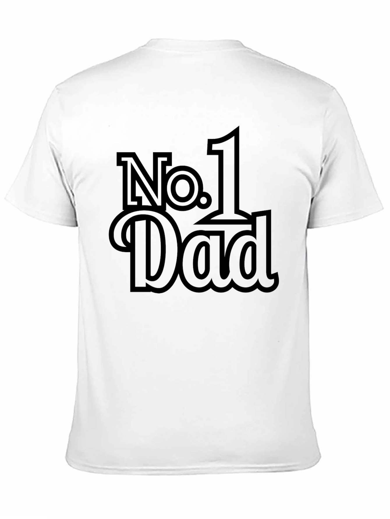 No. 1 Dad T-Shirt - Fathers Day Gift
