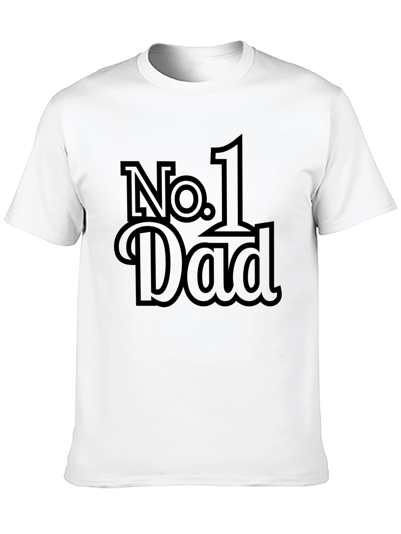 No. 1 Dad T-Shirt - Fathers Day Gift