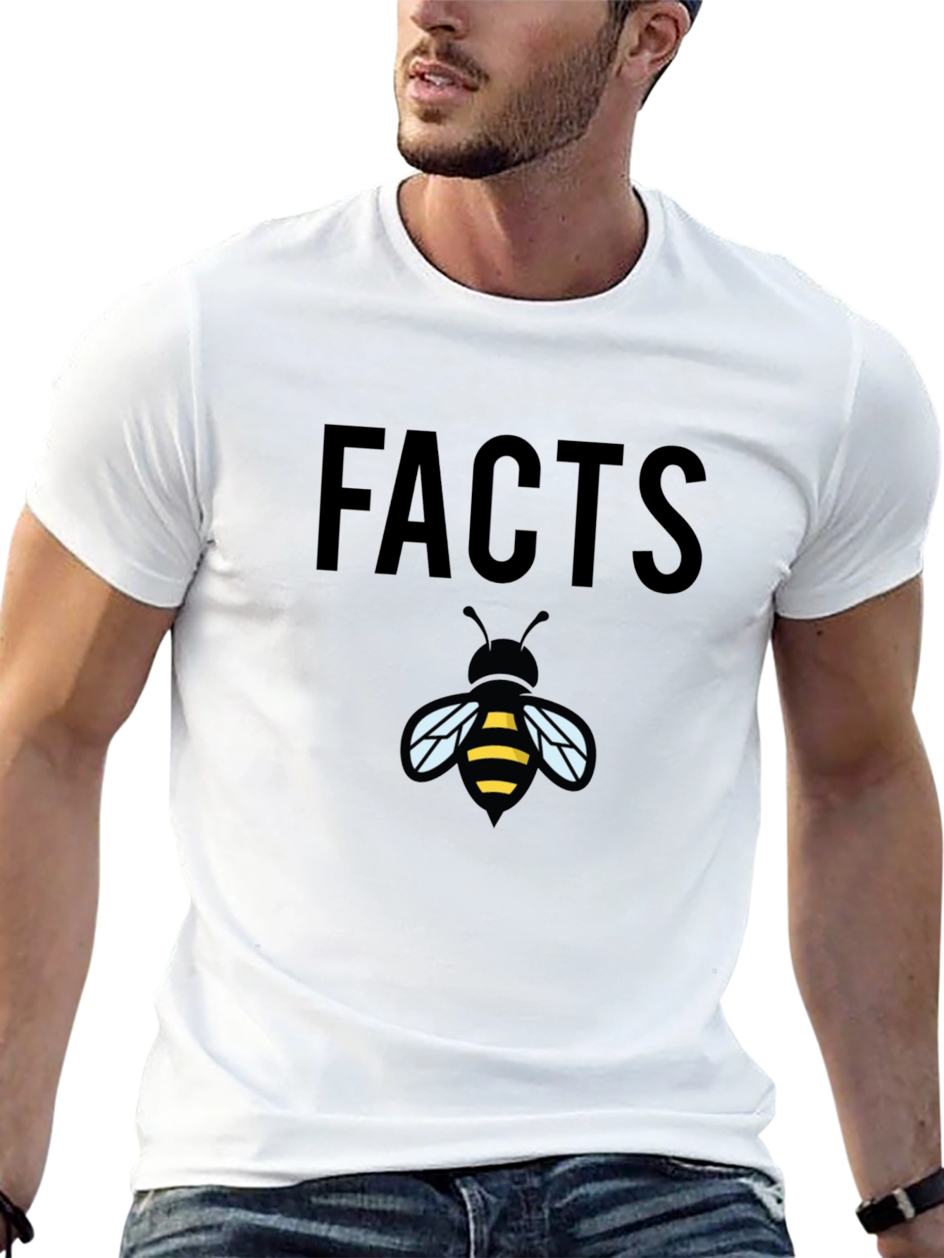Facts Bee T-Shirt - Graphic Tee