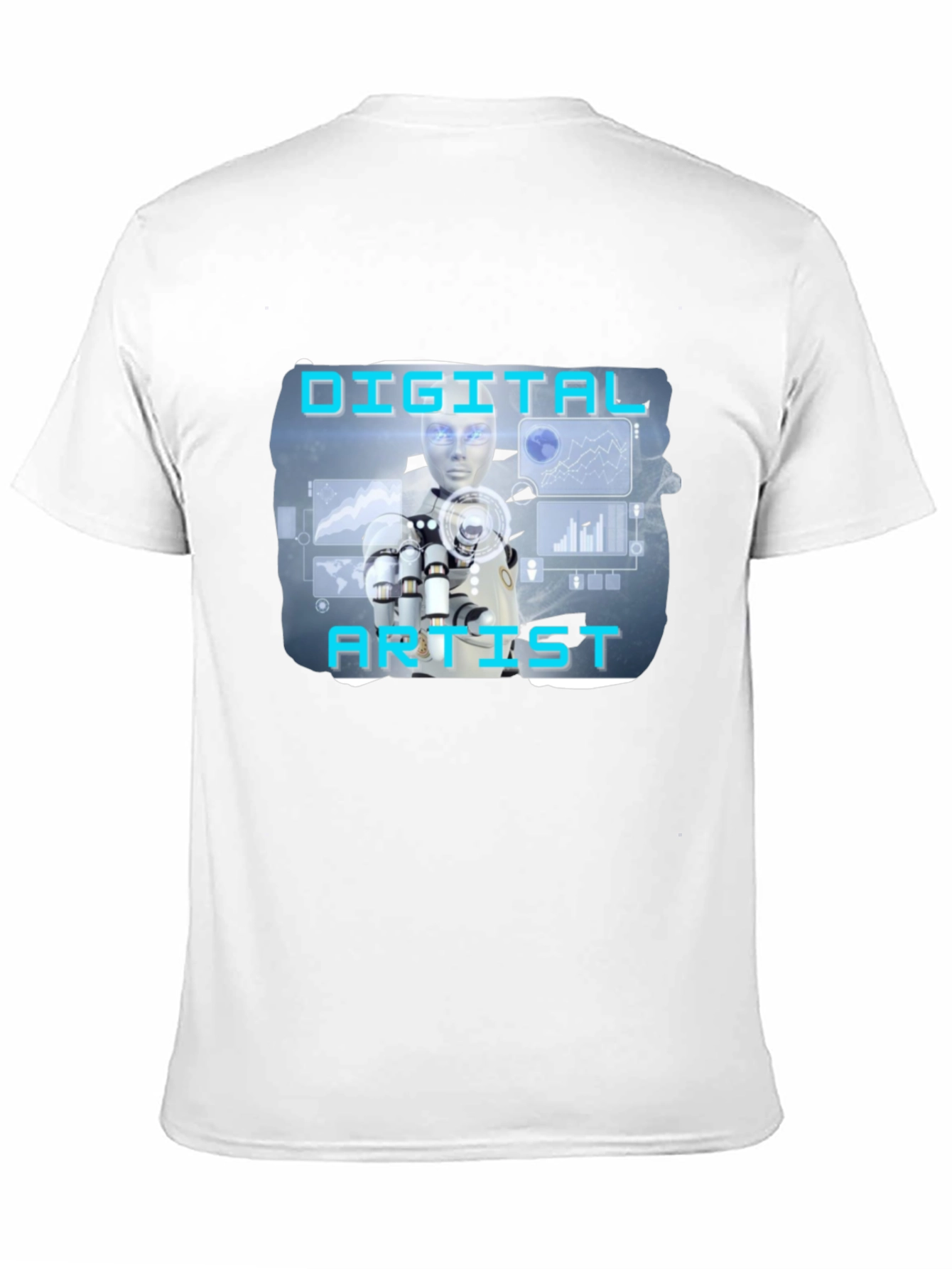 Digital Artist T-Shirt - Futuristic Design