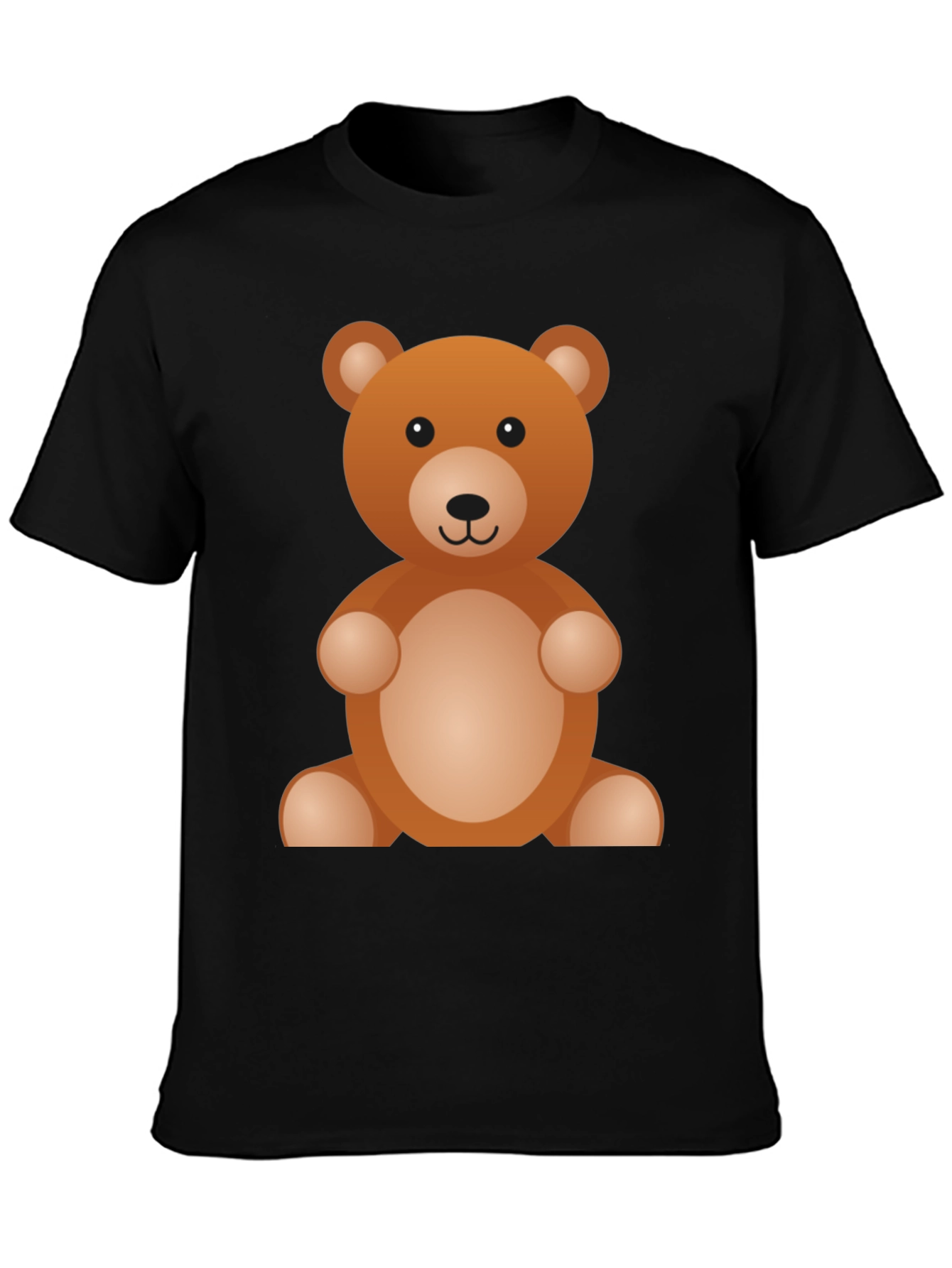 Cute Teddy Bear Graphic T-Shirt - Soft Cotton Blend