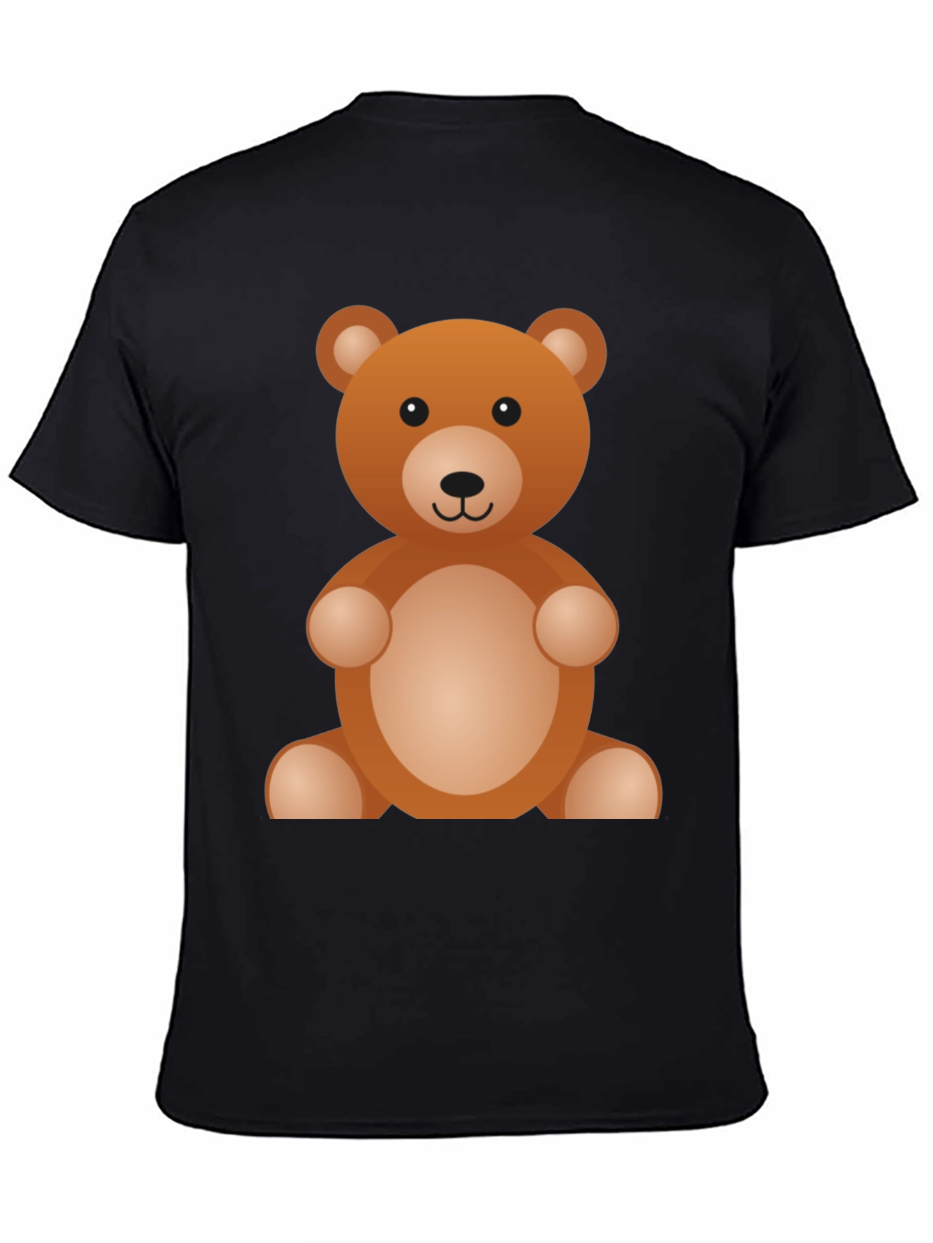 Cute Teddy Bear Graphic T-Shirt - Soft Cotton Blend