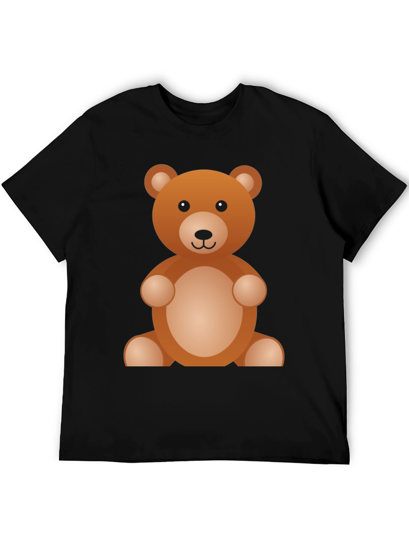 Cute Teddy Bear Graphic T-Shirt - Soft Cotton Blend