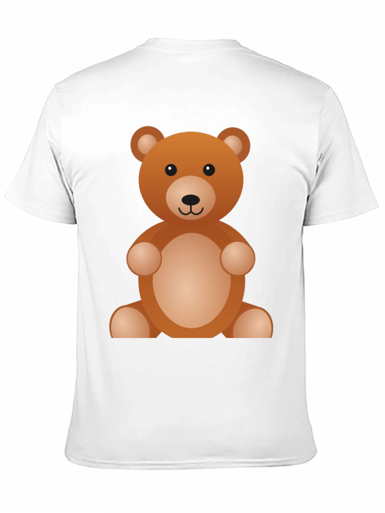 Cute Teddy Bear Graphic T-Shirt - Soft Cotton Blend