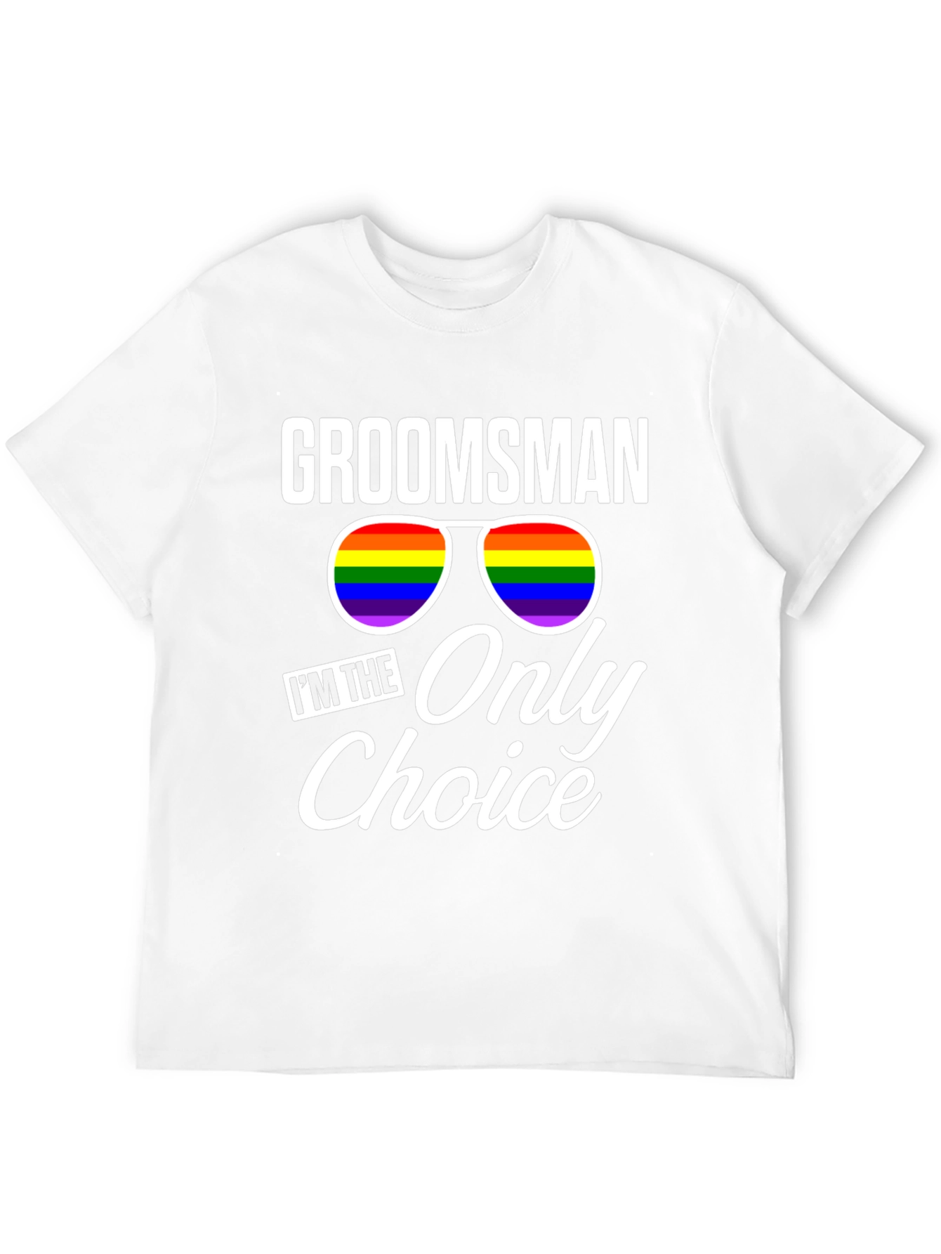 Groomsman LGBT Pride T-Shirt