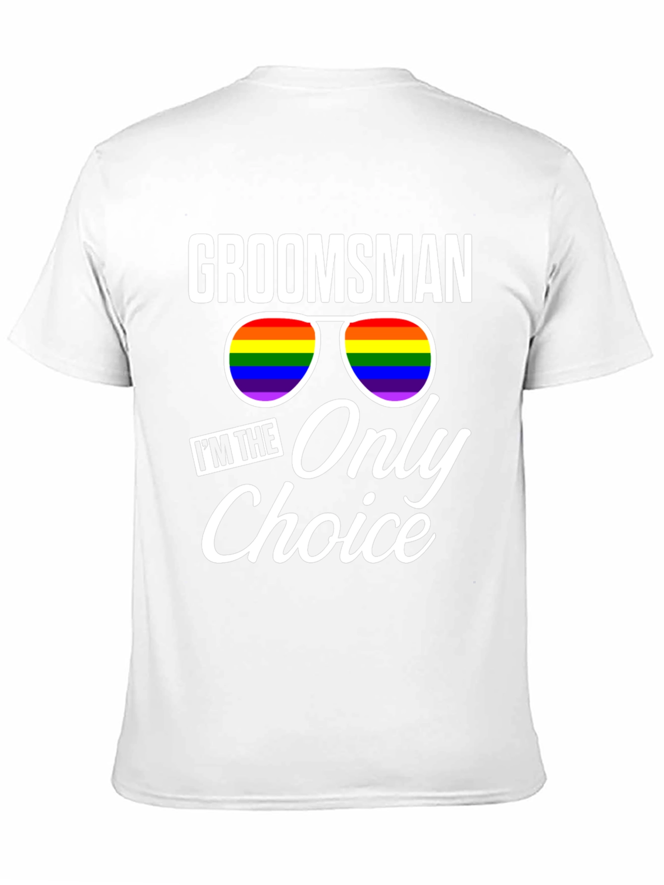 Groomsman LGBT Pride T-Shirt