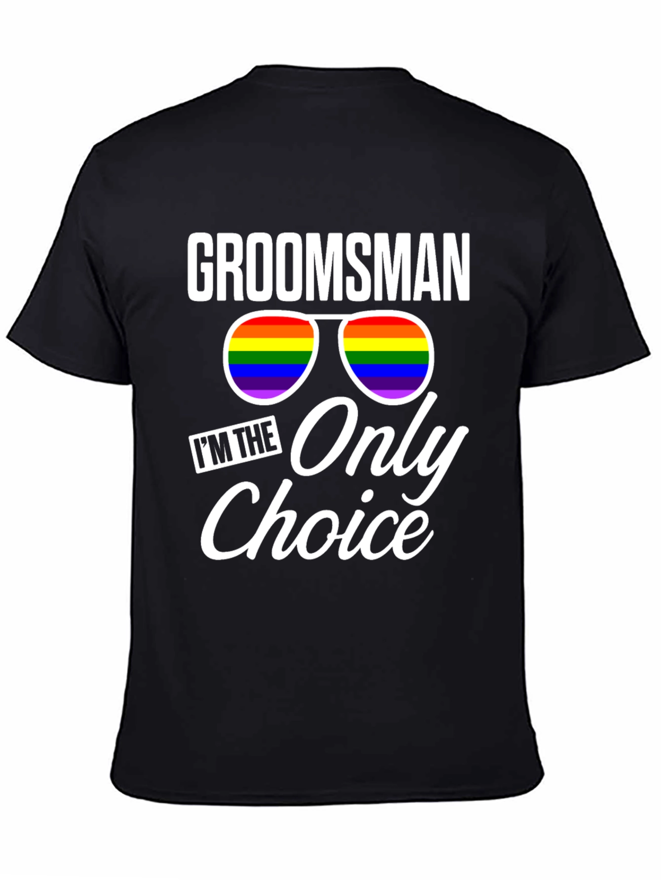 Groomsman LGBT Pride T-Shirt