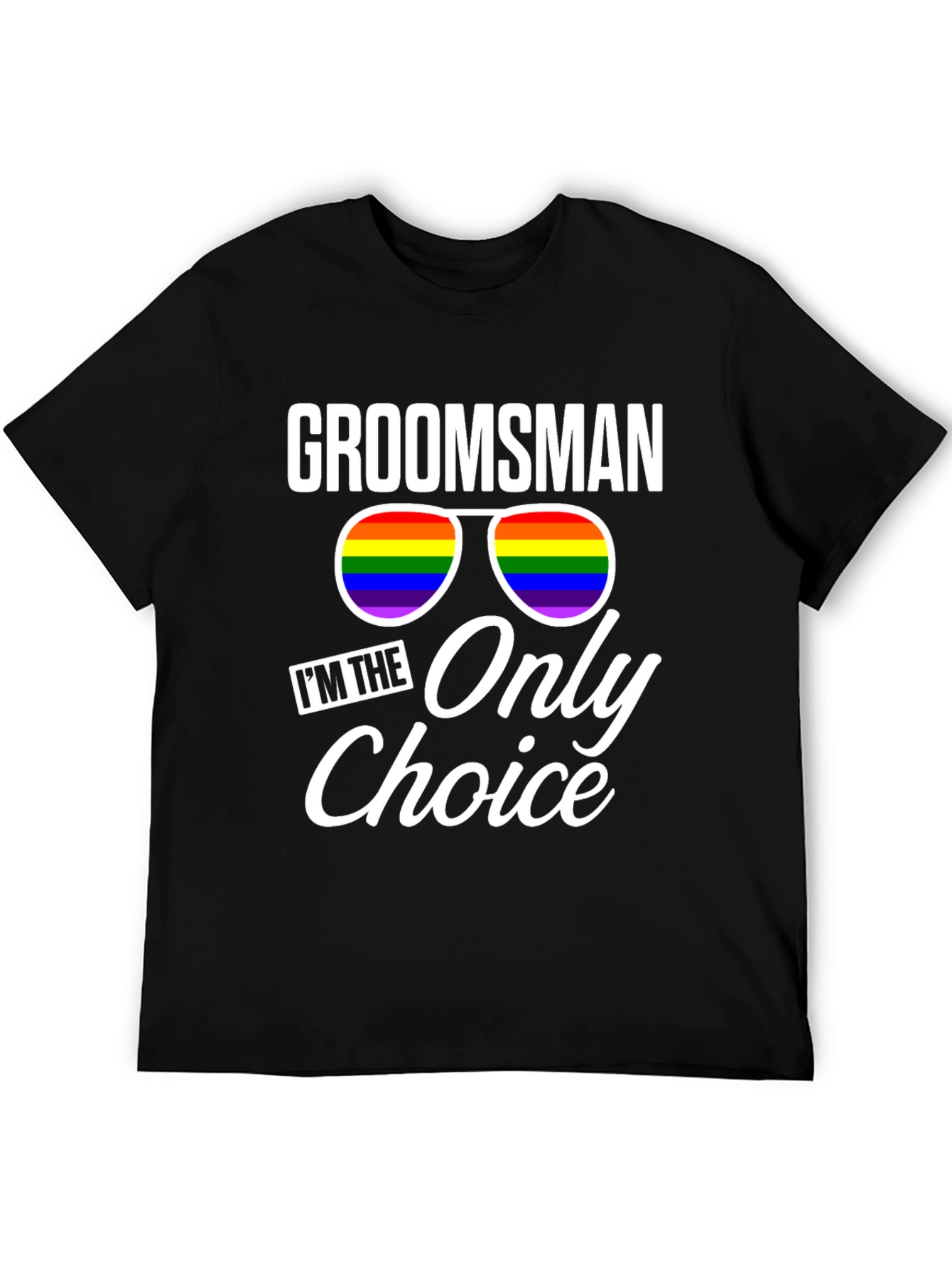 Groomsman LGBT Pride T-Shirt