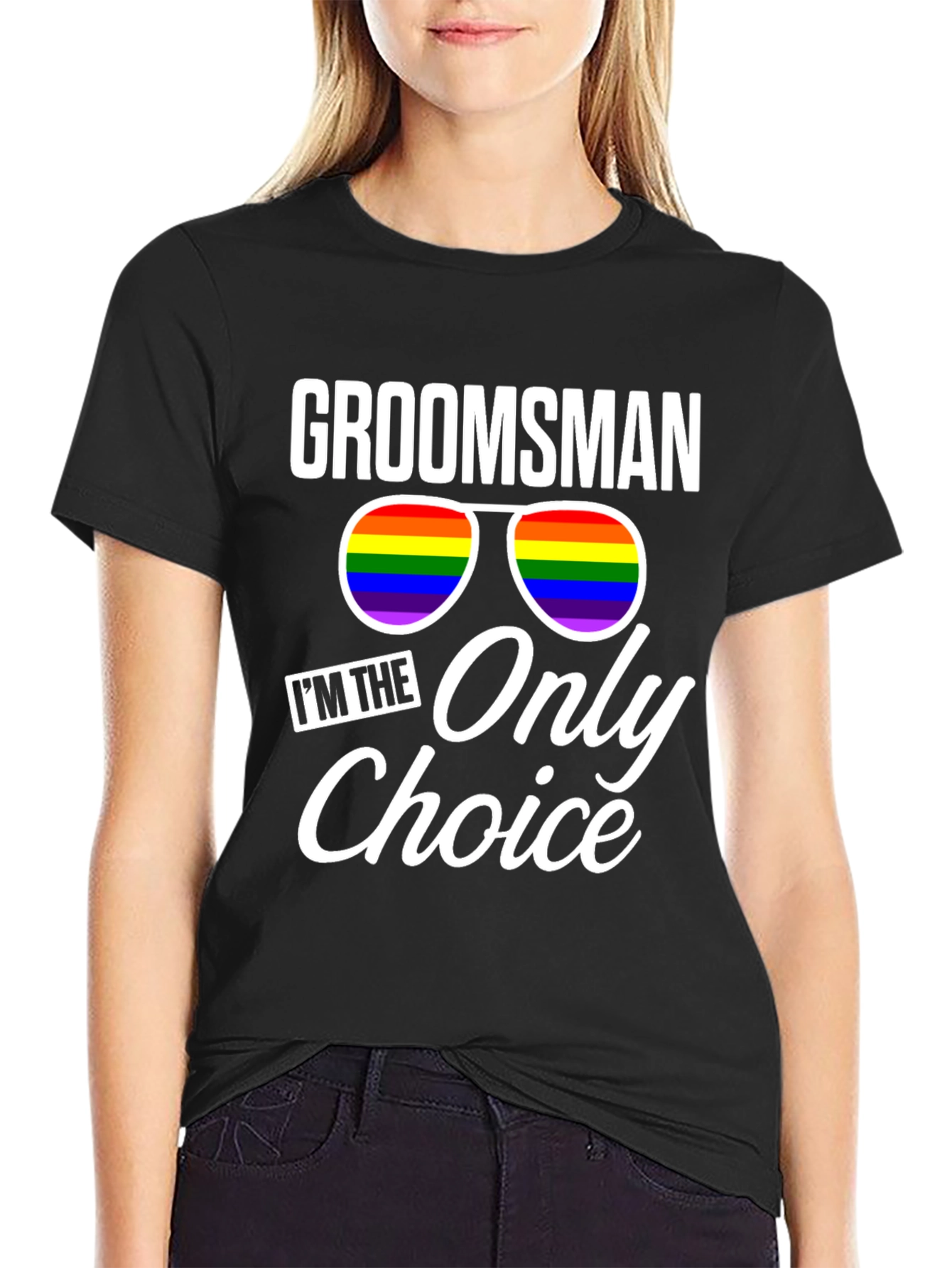 Groomsman LGBT Pride T-Shirt
