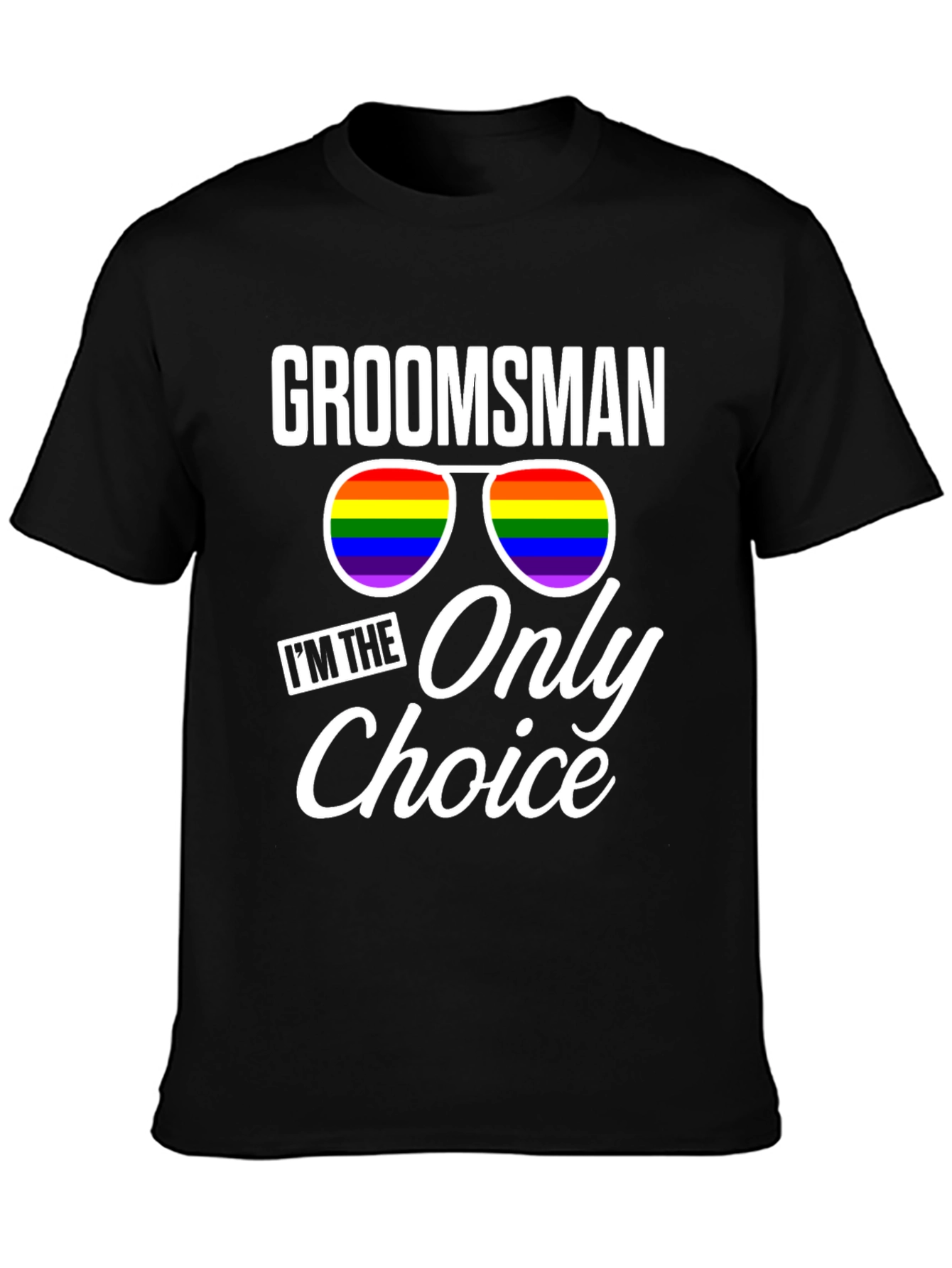 Groomsman LGBT Pride T-Shirt