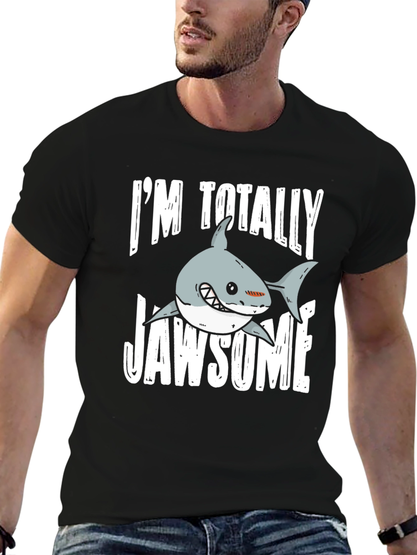 Im Totally Jawsome T-Shirt - Shark Graphic Tee