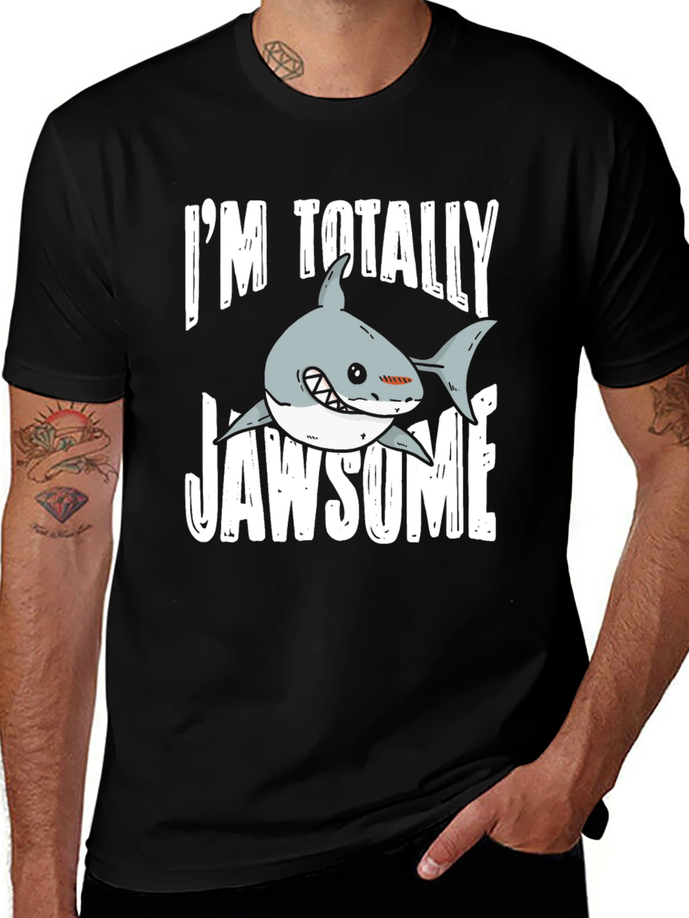 Im Totally Jawsome T-Shirt - Shark Graphic Tee