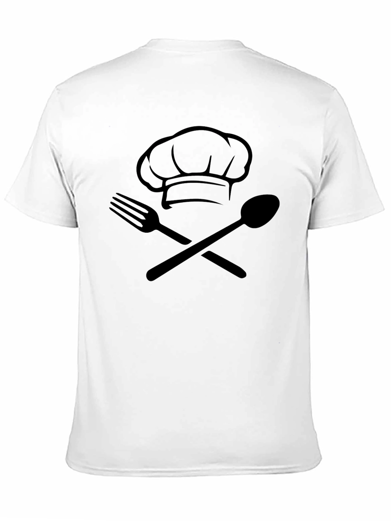 Chef Hat Spoon Fork T-Shirt - Culinary Design