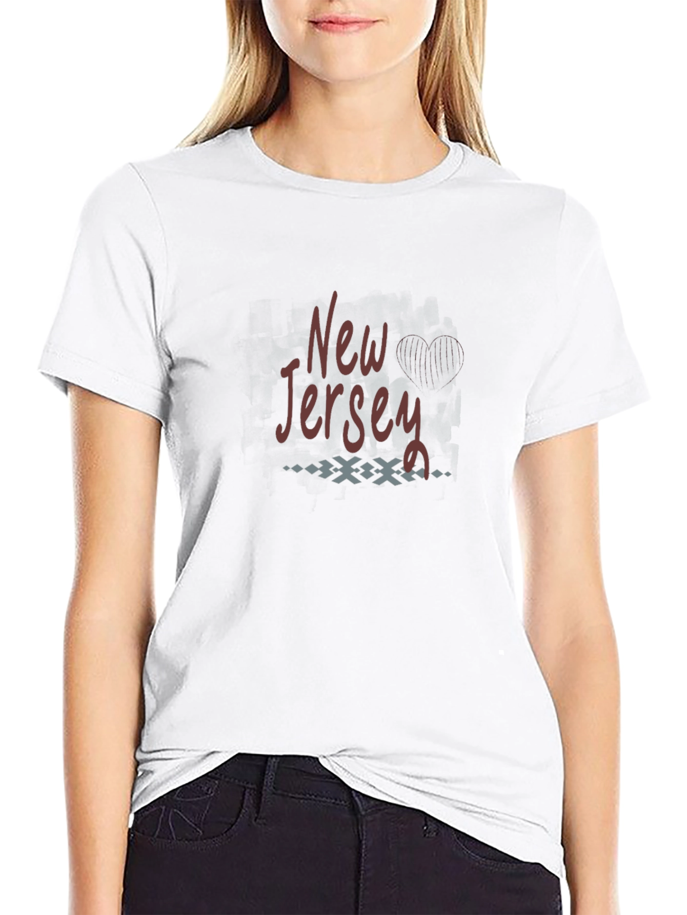 New Jersey Graphic T-Shirt - Soft Cotton Blend