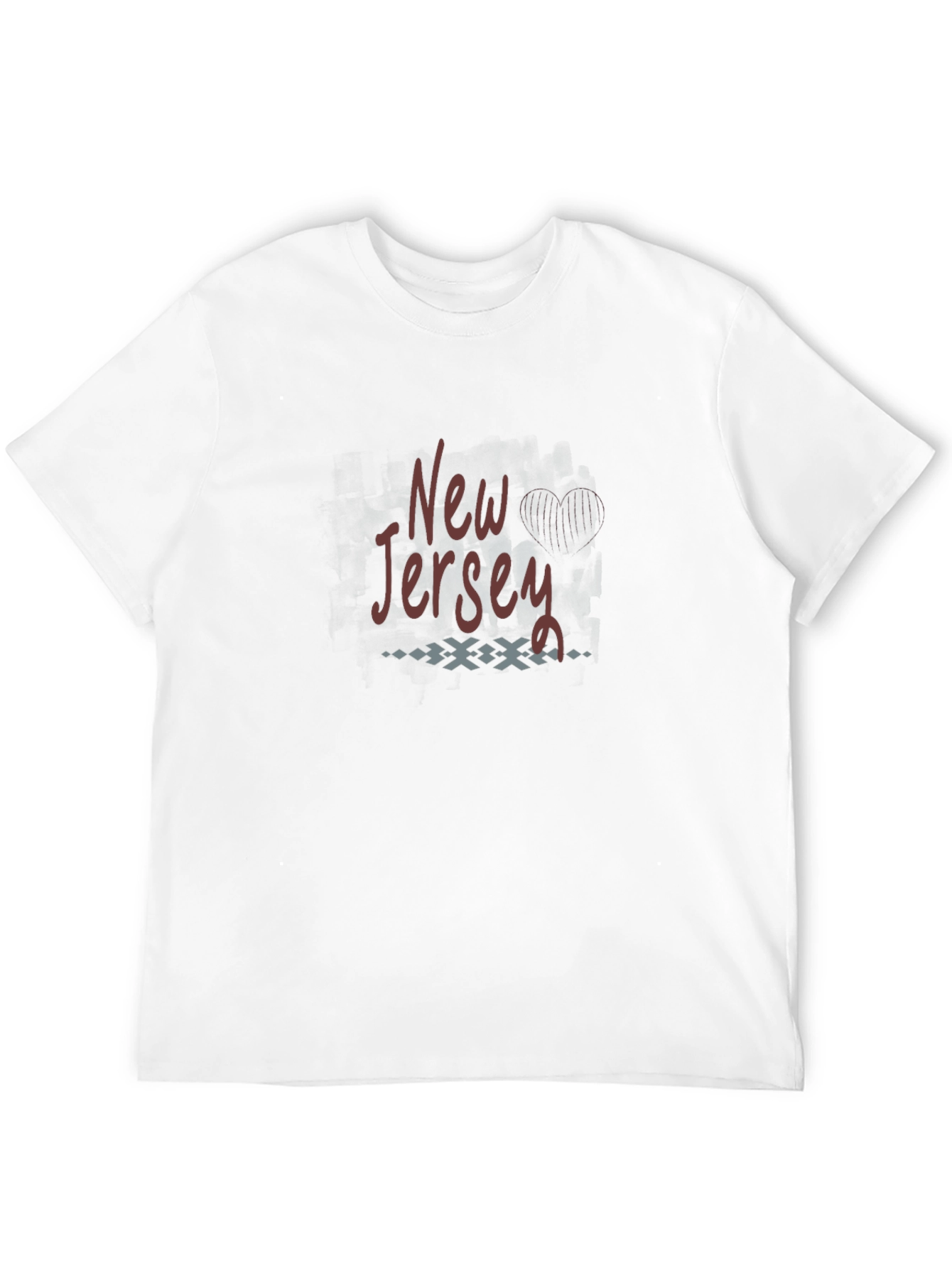 New Jersey Graphic T-Shirt - Soft Cotton Blend