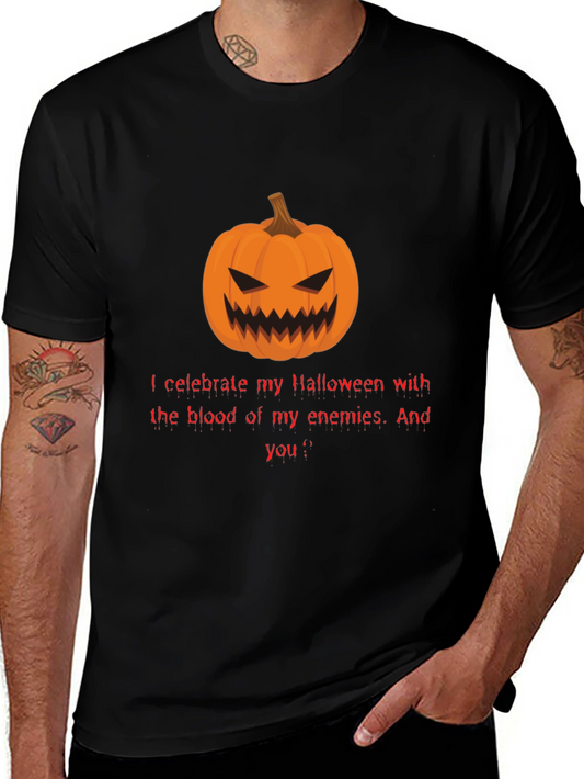 Halloween Pumpkin T-Shirt - Enemies Blood