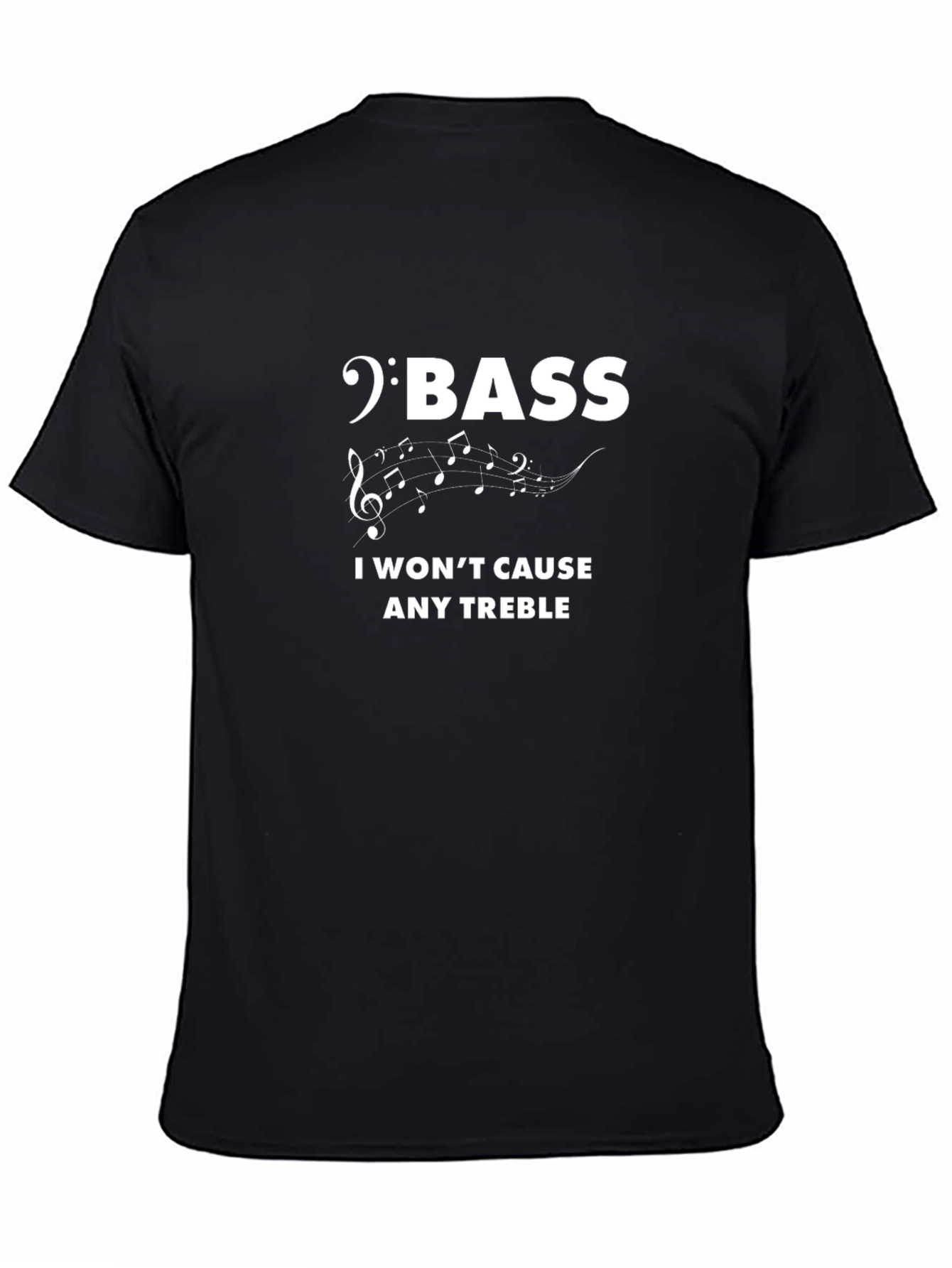 Bass Clef Music Humor T-Shirt