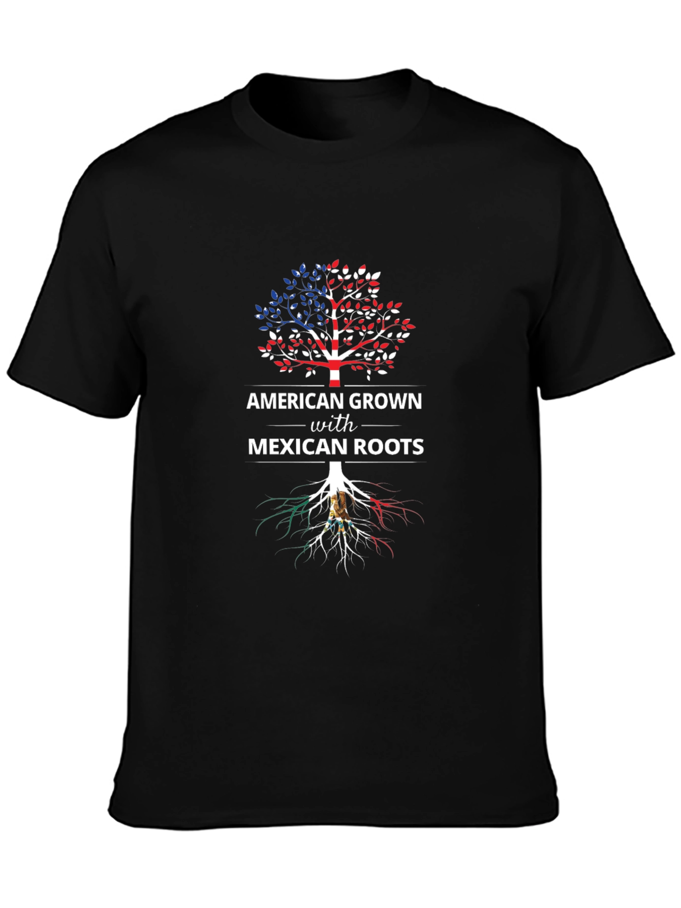 American Grown with Mexican Roots T-Shirt
