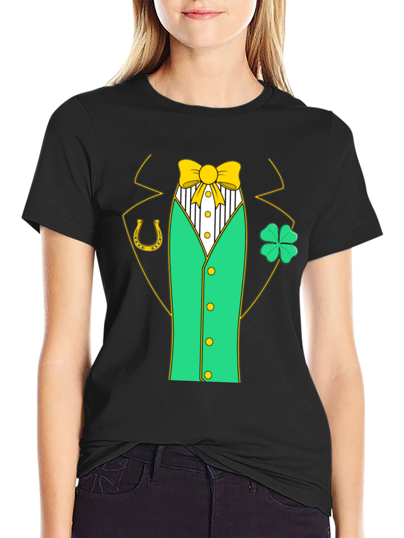 St. Patricks Day Leprechaun Suit T-Shirt