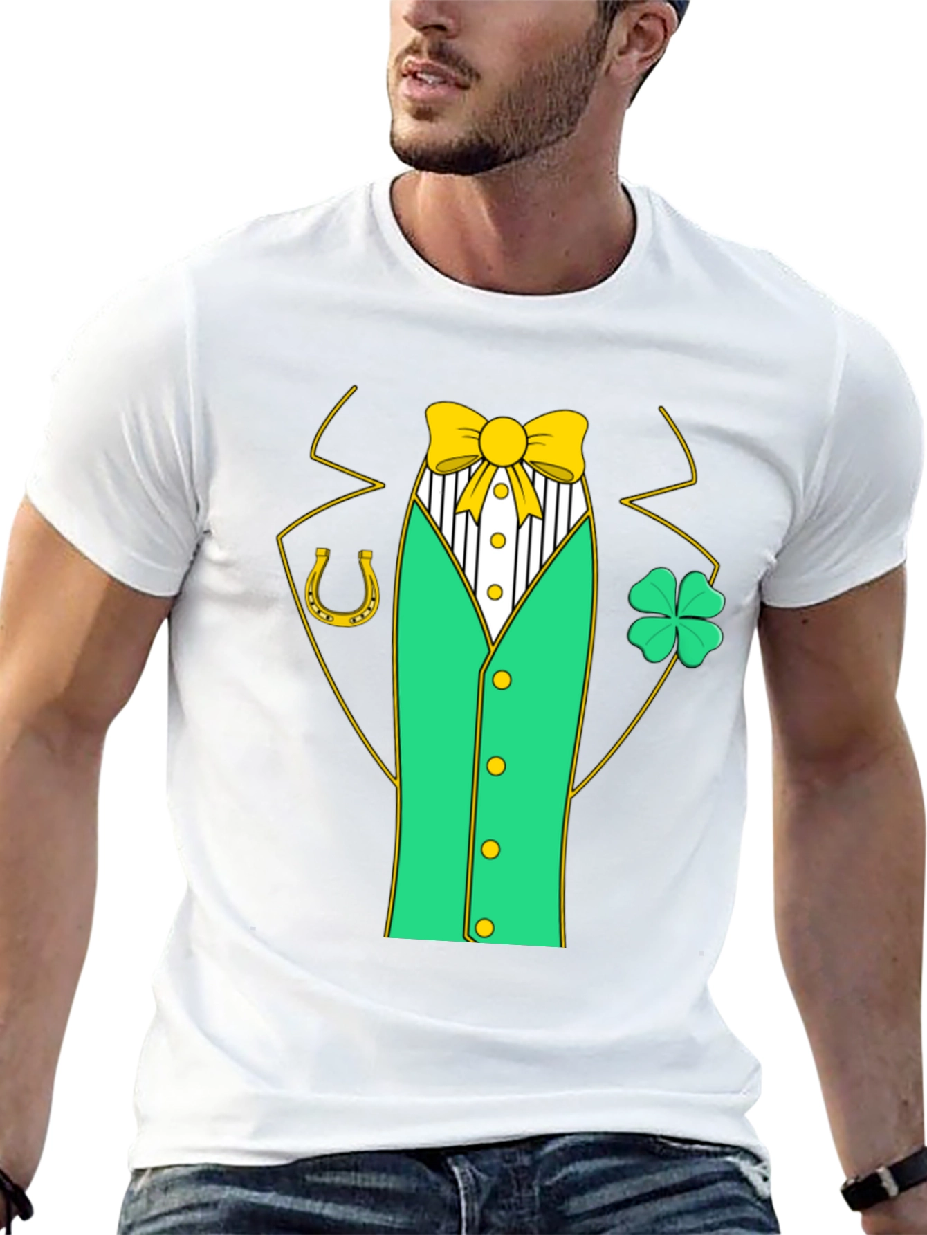 St. Patricks Day Leprechaun Suit T-Shirt