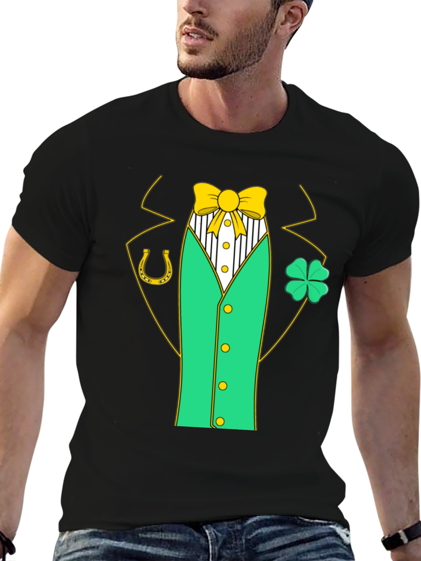 St. Patricks Day Leprechaun Suit T-Shirt
