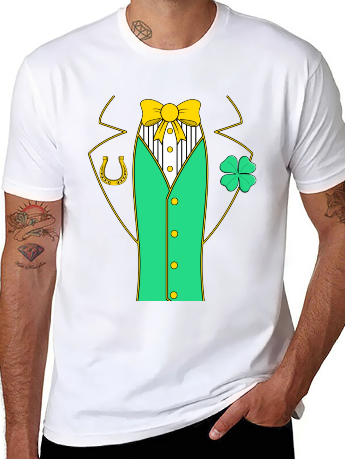 St. Patricks Day Leprechaun Suit T-Shirt