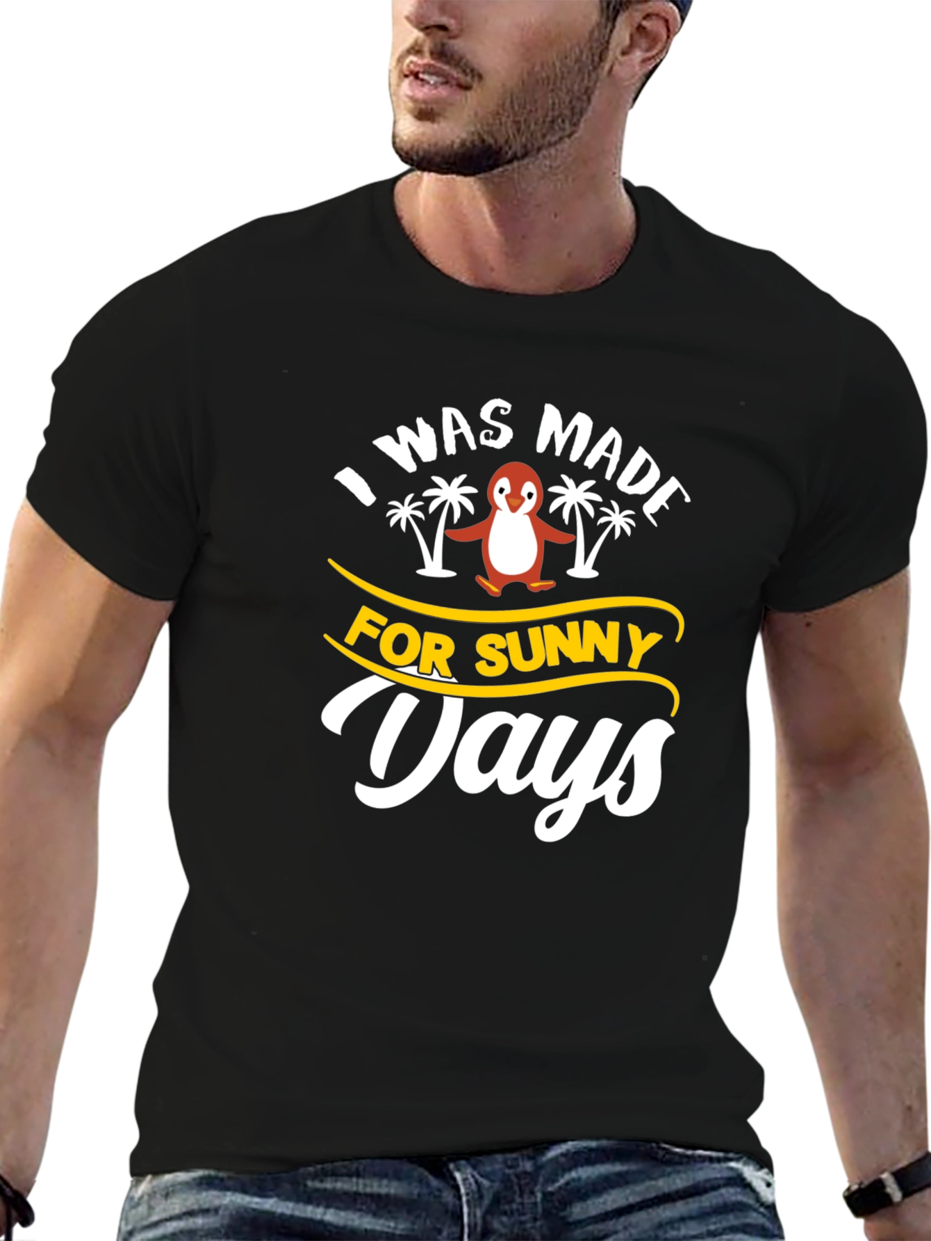 Sunny Days Penguin Graphic Tee