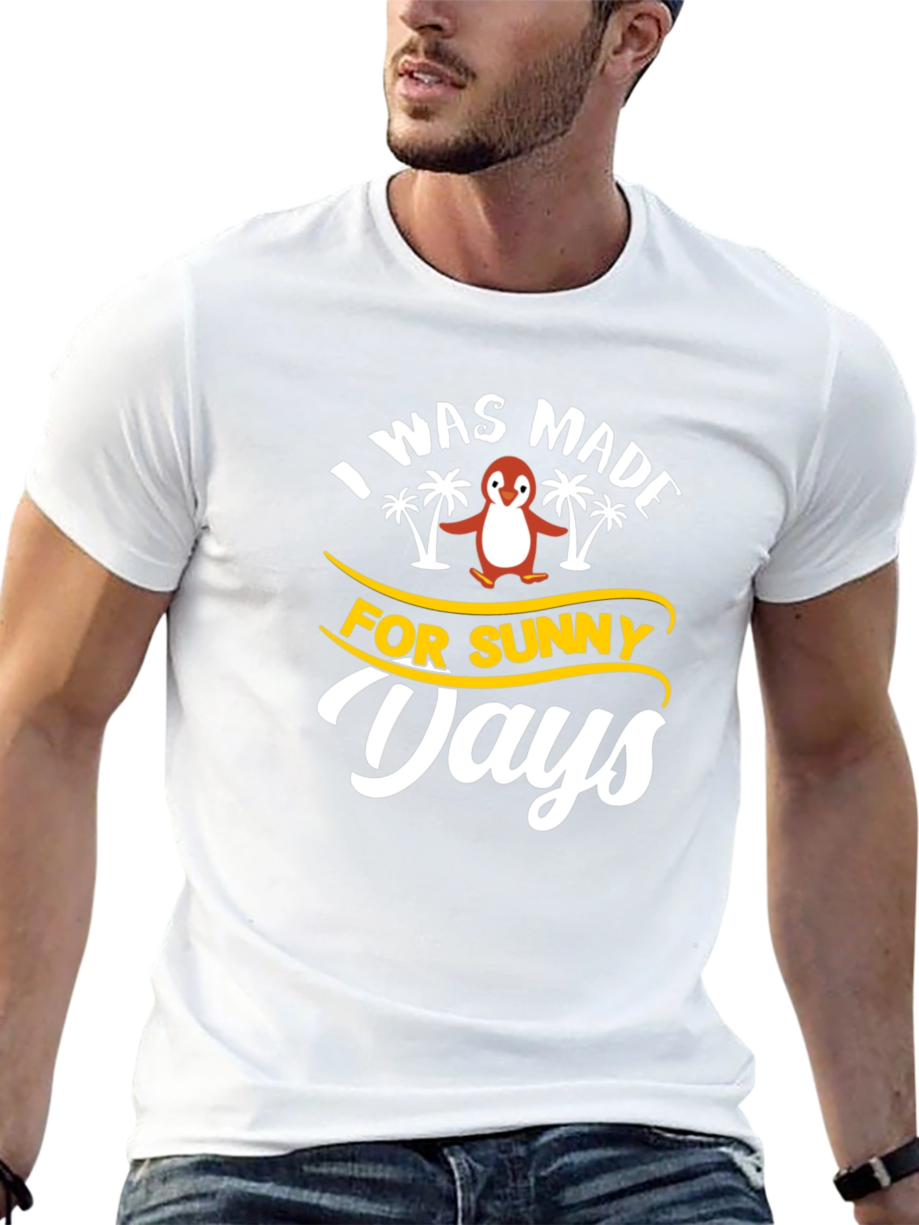 Sunny Days Penguin Graphic Tee