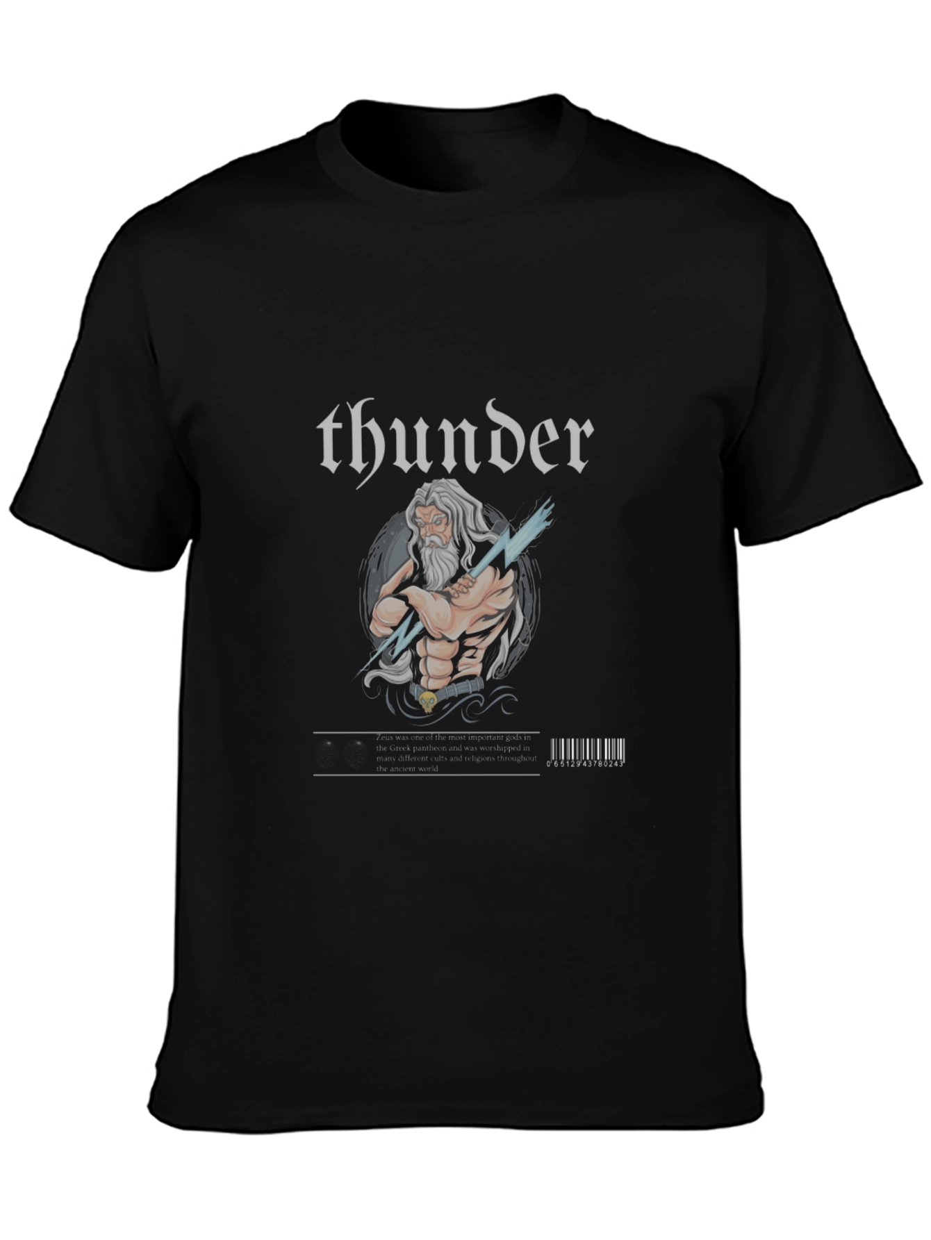Thunder Graphic Tee - Zeus Design