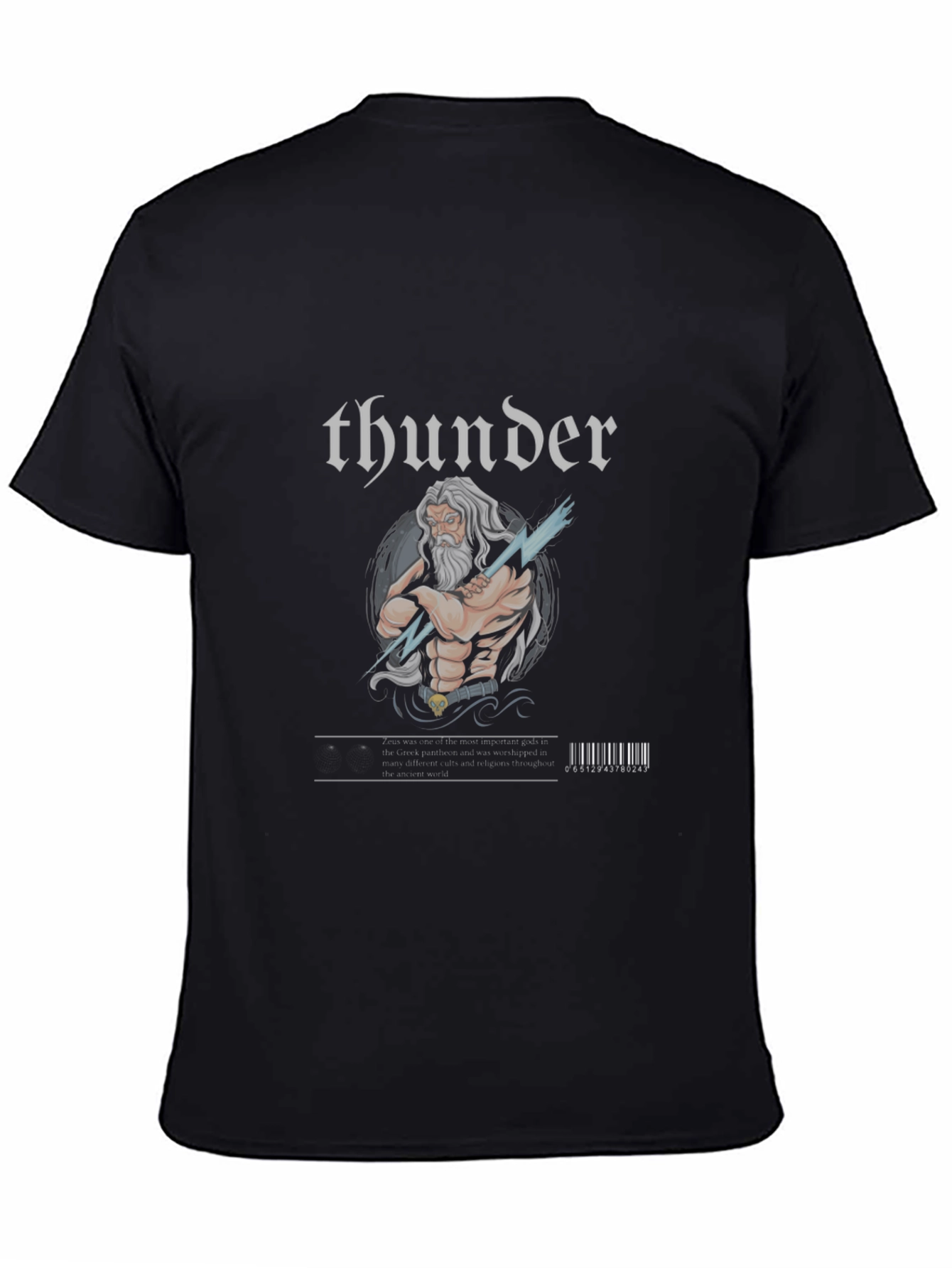 Thunder Graphic Tee - Zeus Design