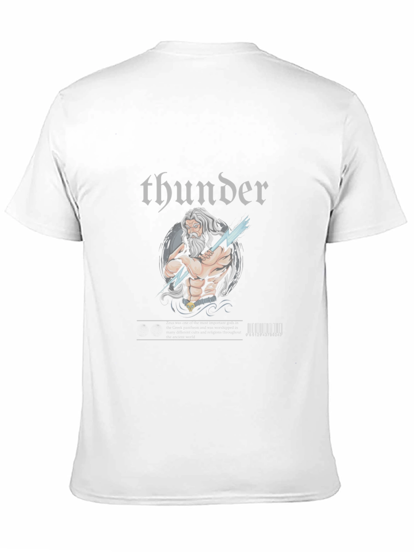 Thunder Graphic Tee - Zeus Design