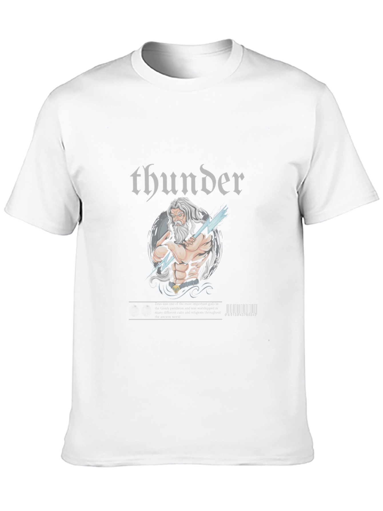Thunder Graphic Tee - Zeus Design