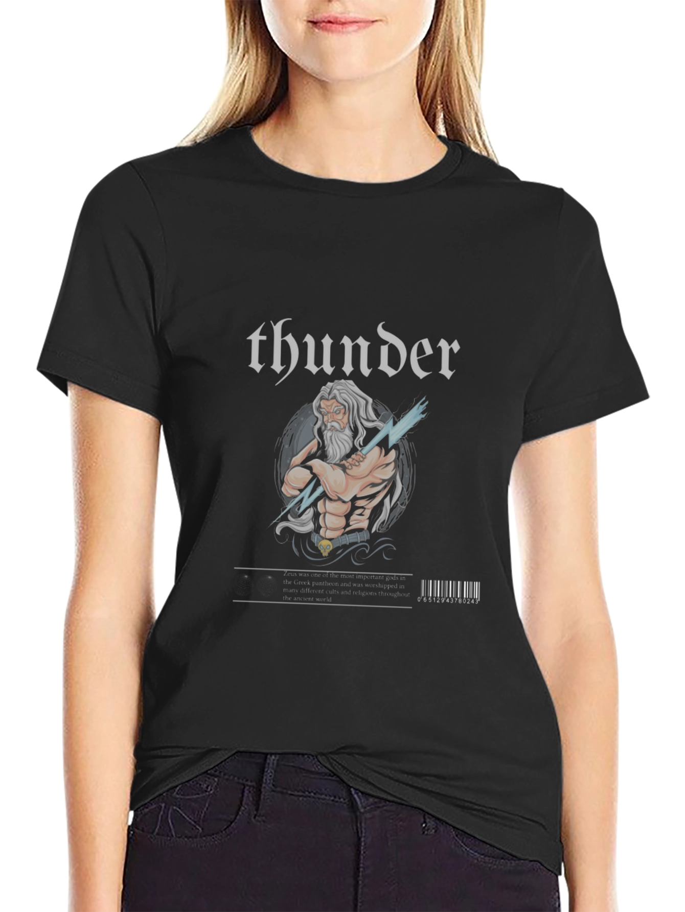 Thunder Graphic Tee - Zeus Design