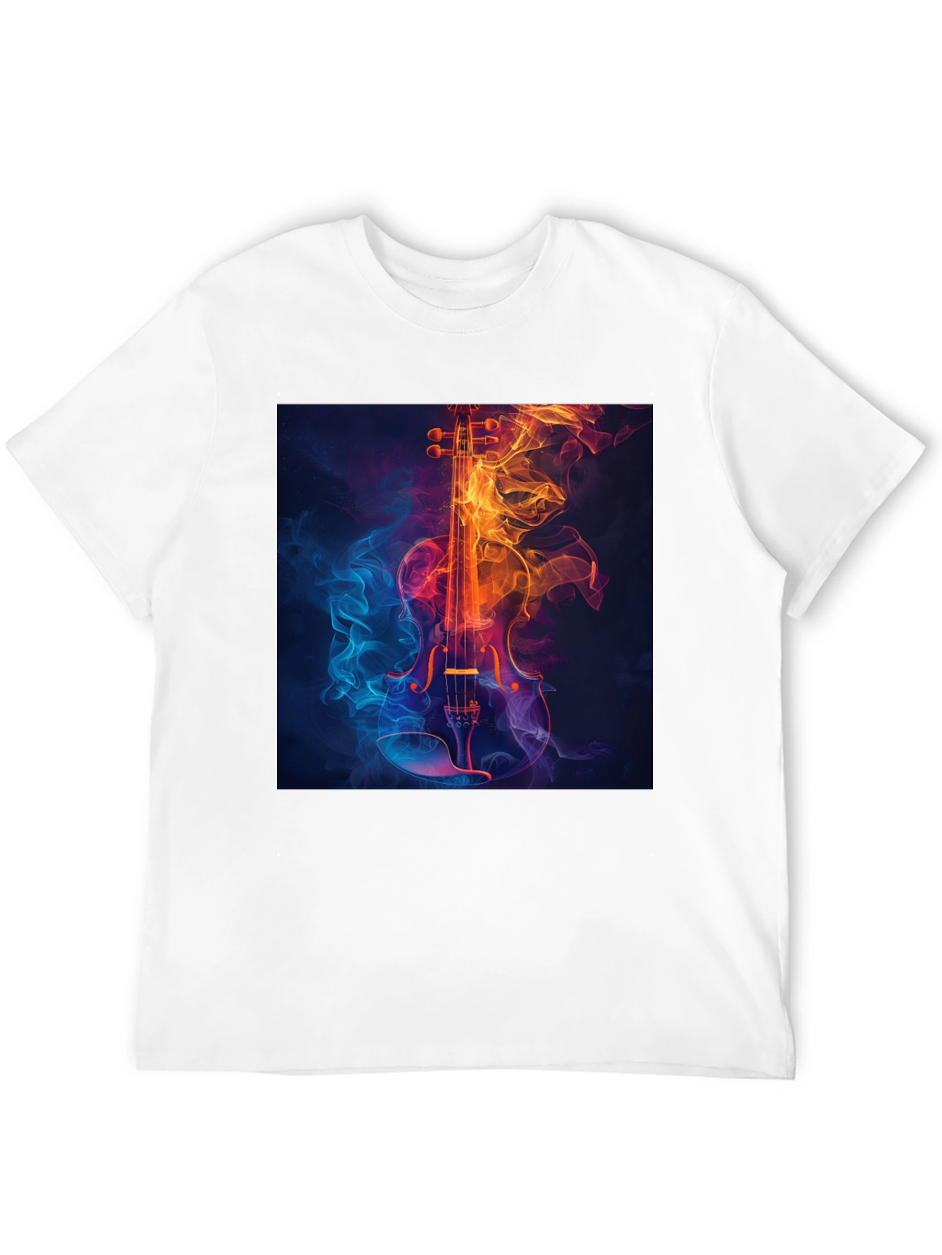 Fiery Violin Graphic Tee