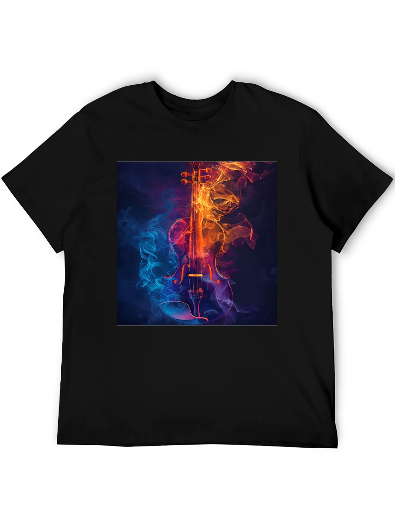 Fiery Violin Graphic Tee