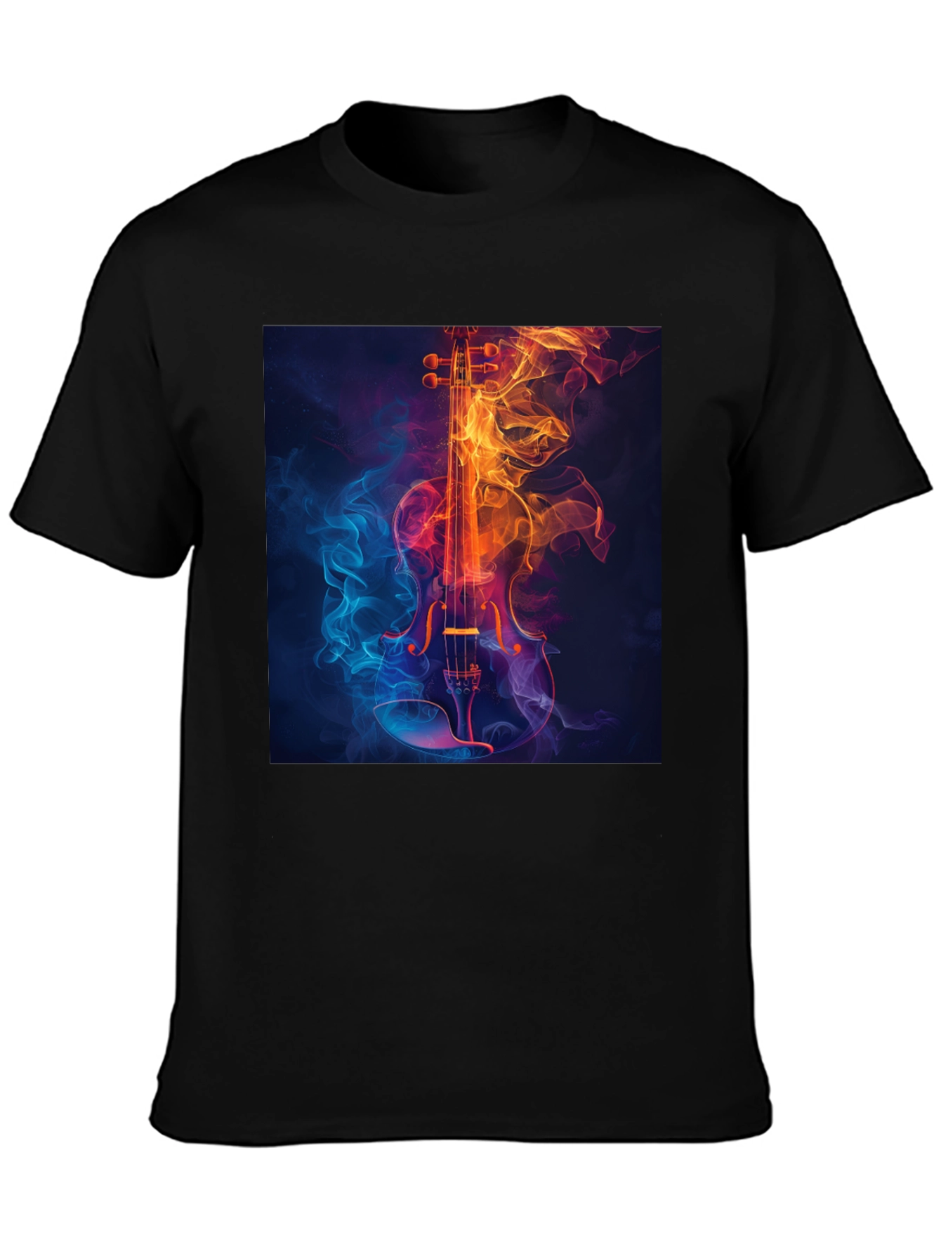Fiery Violin Graphic Tee