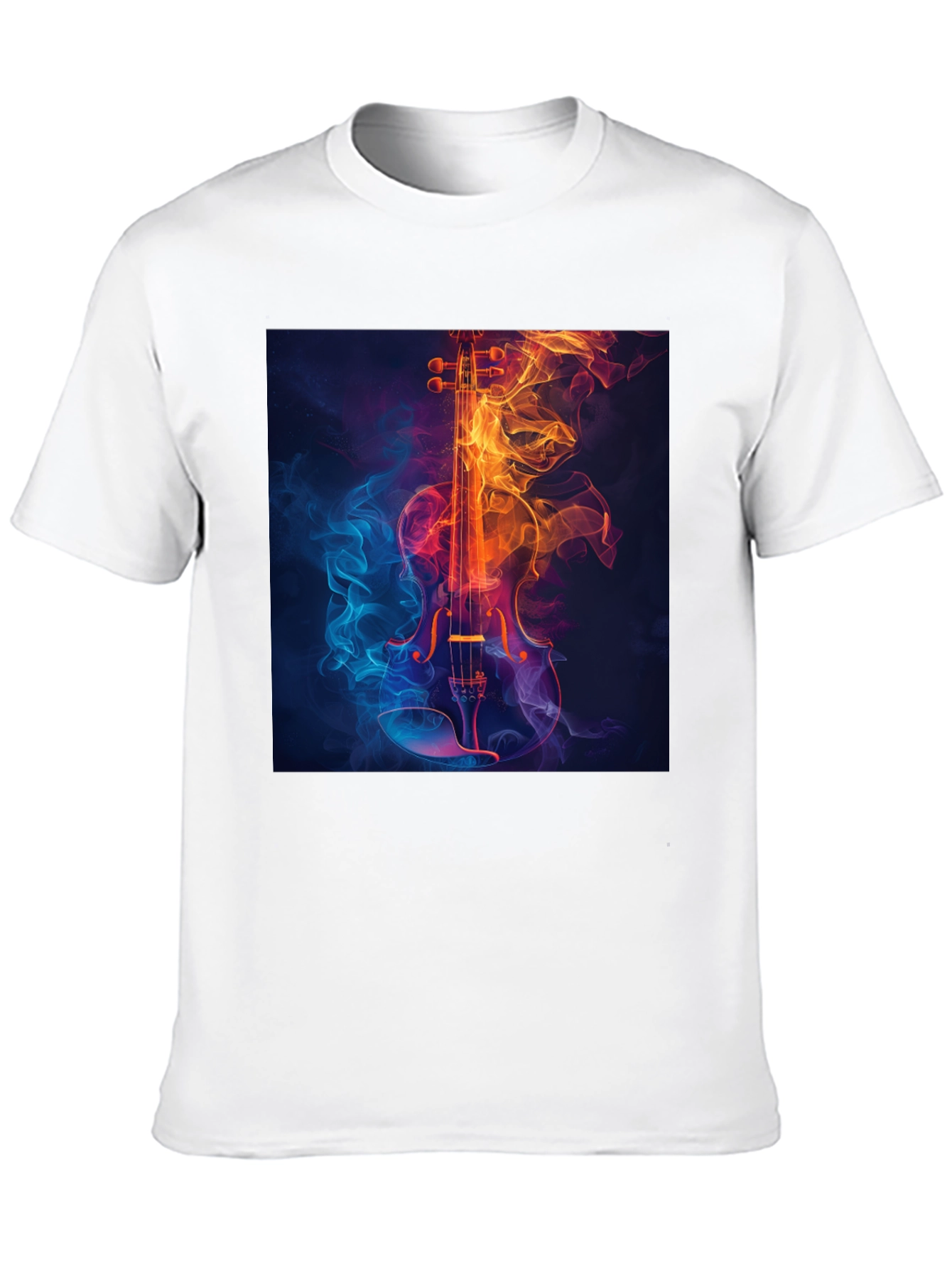 Fiery Violin Graphic Tee