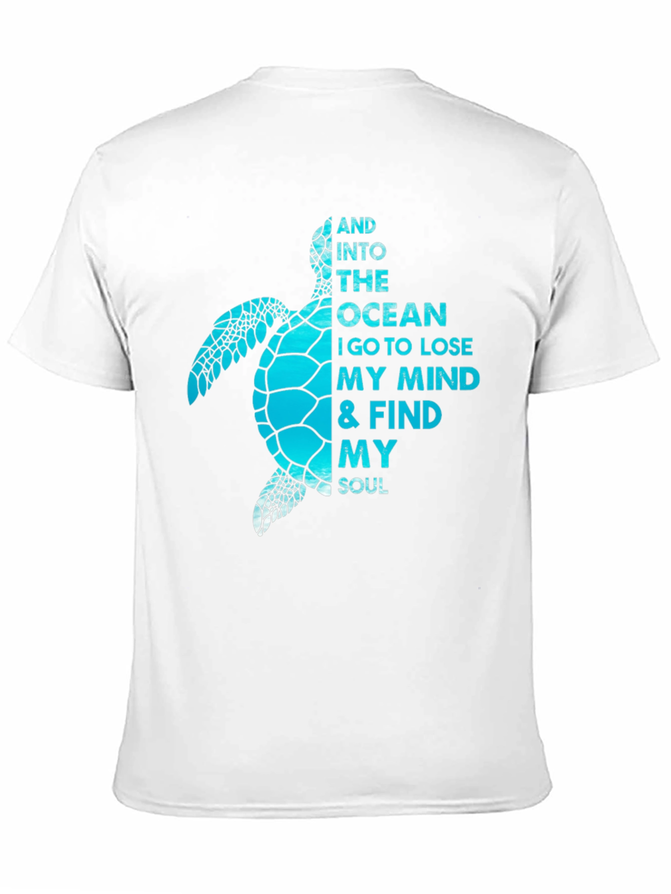 Ocean Turtle Soulful Graphic Tee - Black