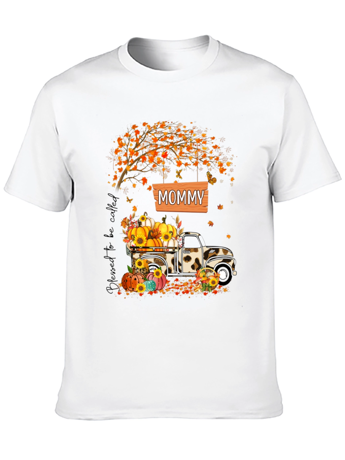 Mommys Fall Truck T-Shirt