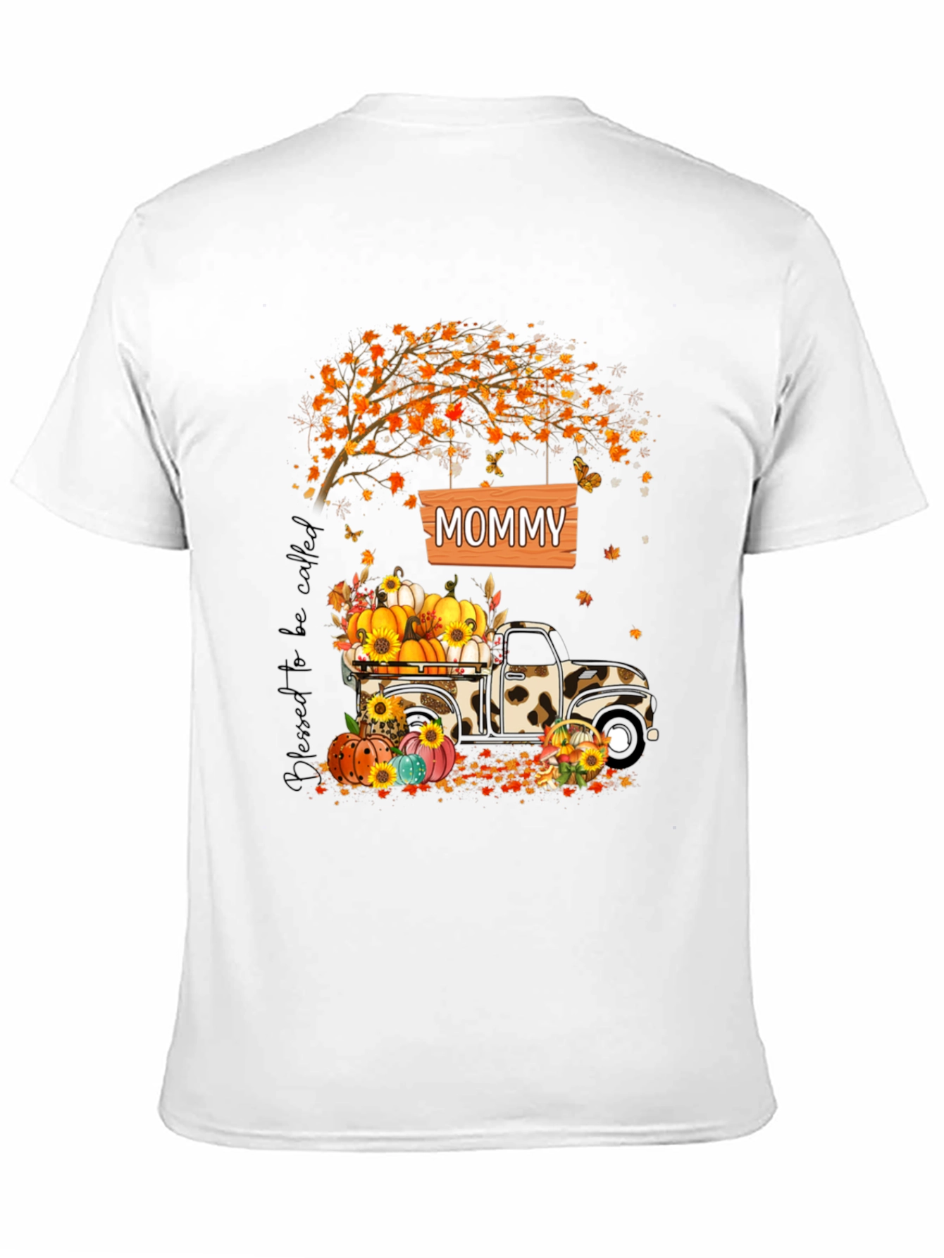 Mommys Fall Truck T-Shirt