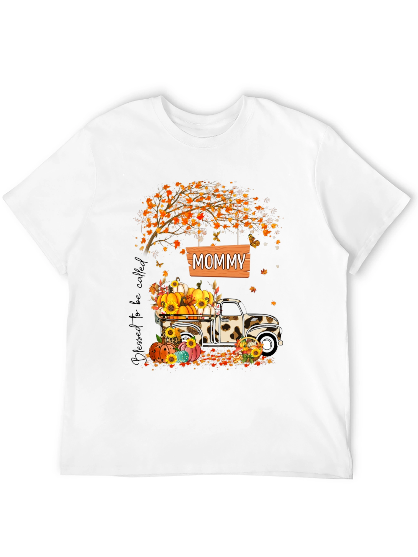 Mommys Fall Truck T-Shirt