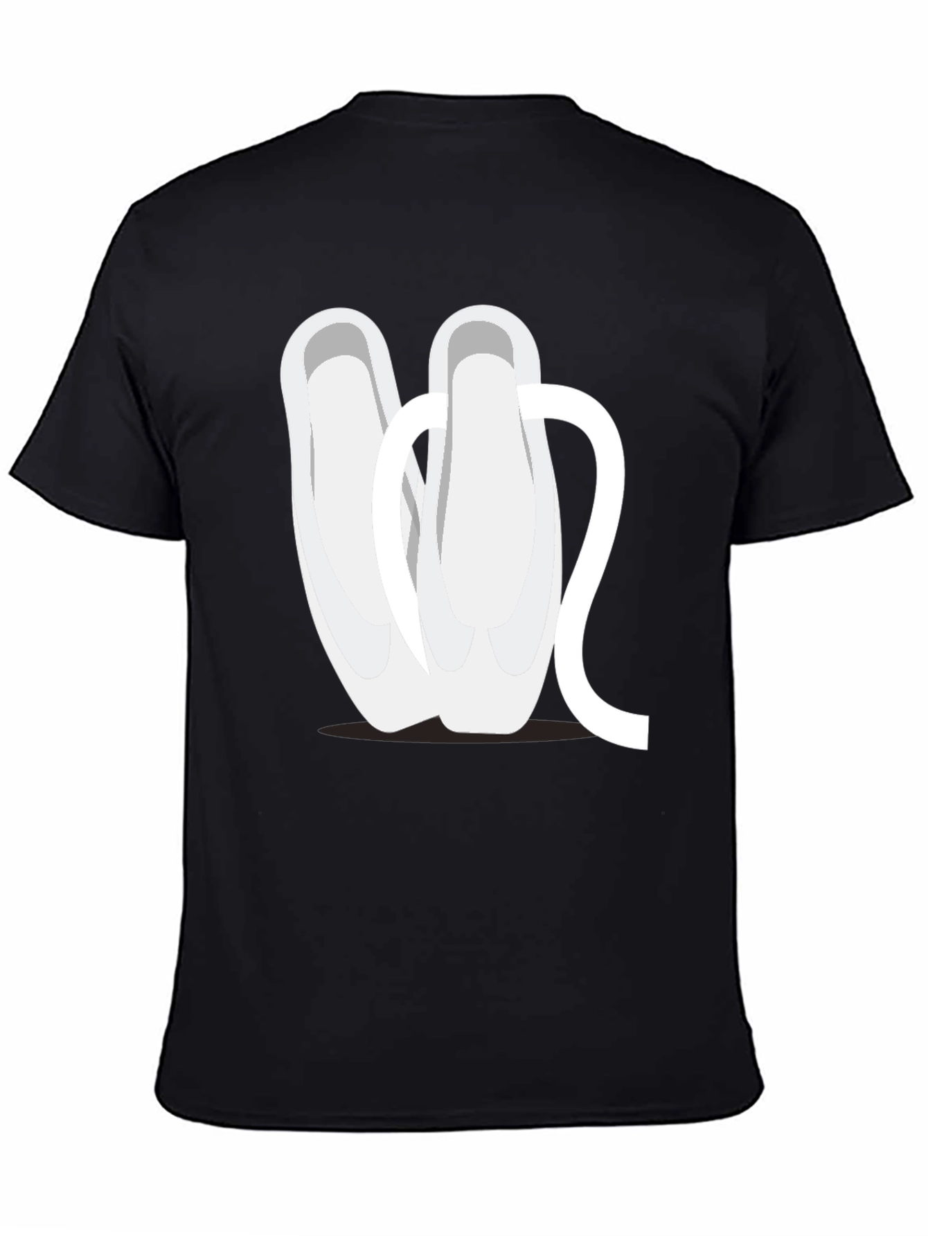Ballet Shoes Graphic Tee - Black